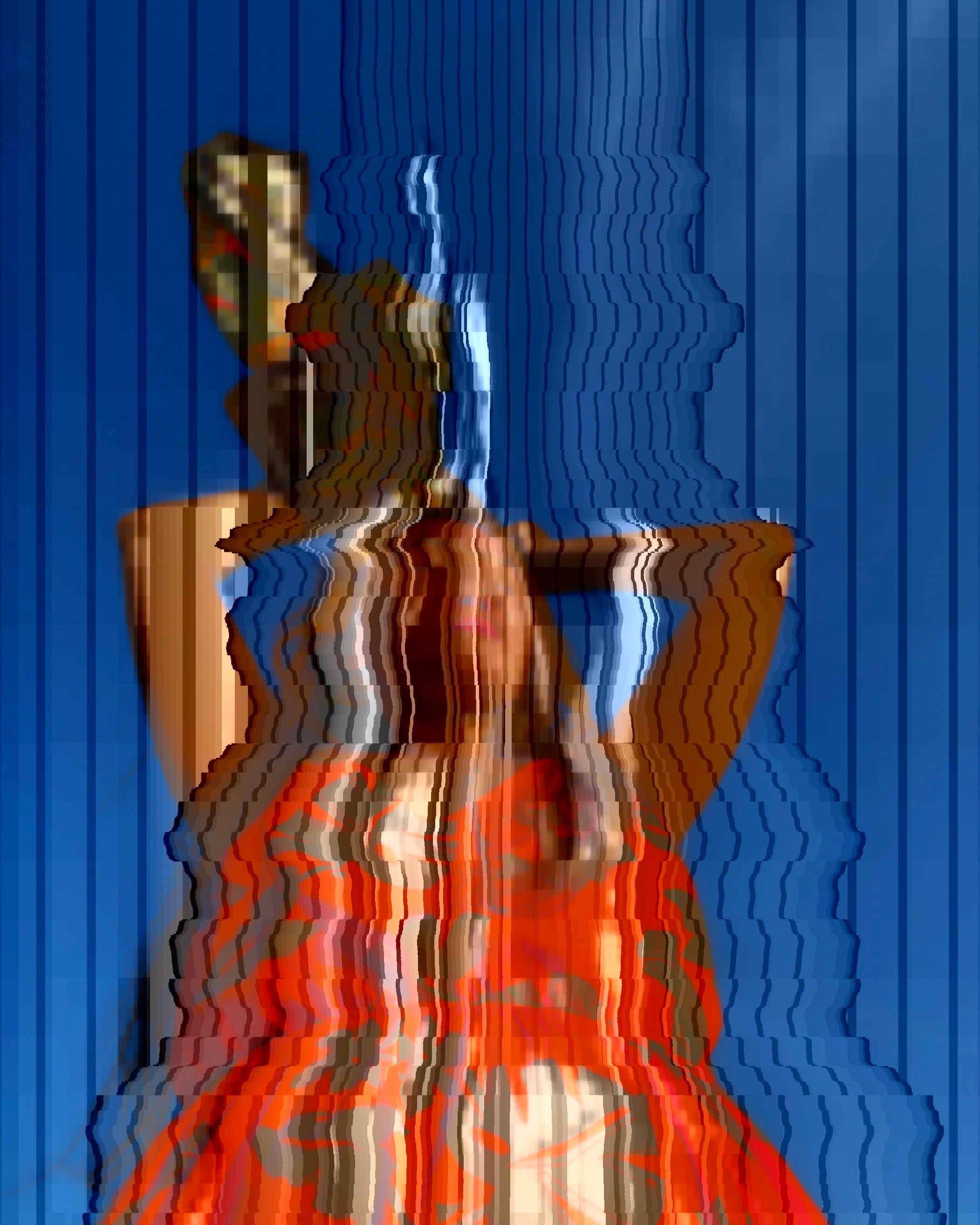 Серия артов, вдохновленная одноименной песней Perukua, женщина сливается с природой. MEMORY in NATURE | digital art gallery