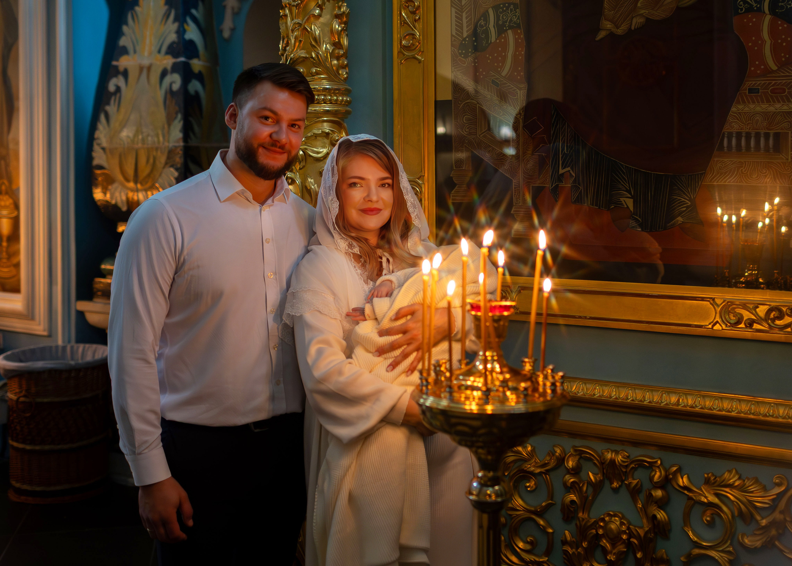 Крещение в Новом Иерусалиме. Семейный и детский фотограф в Москве Юлия