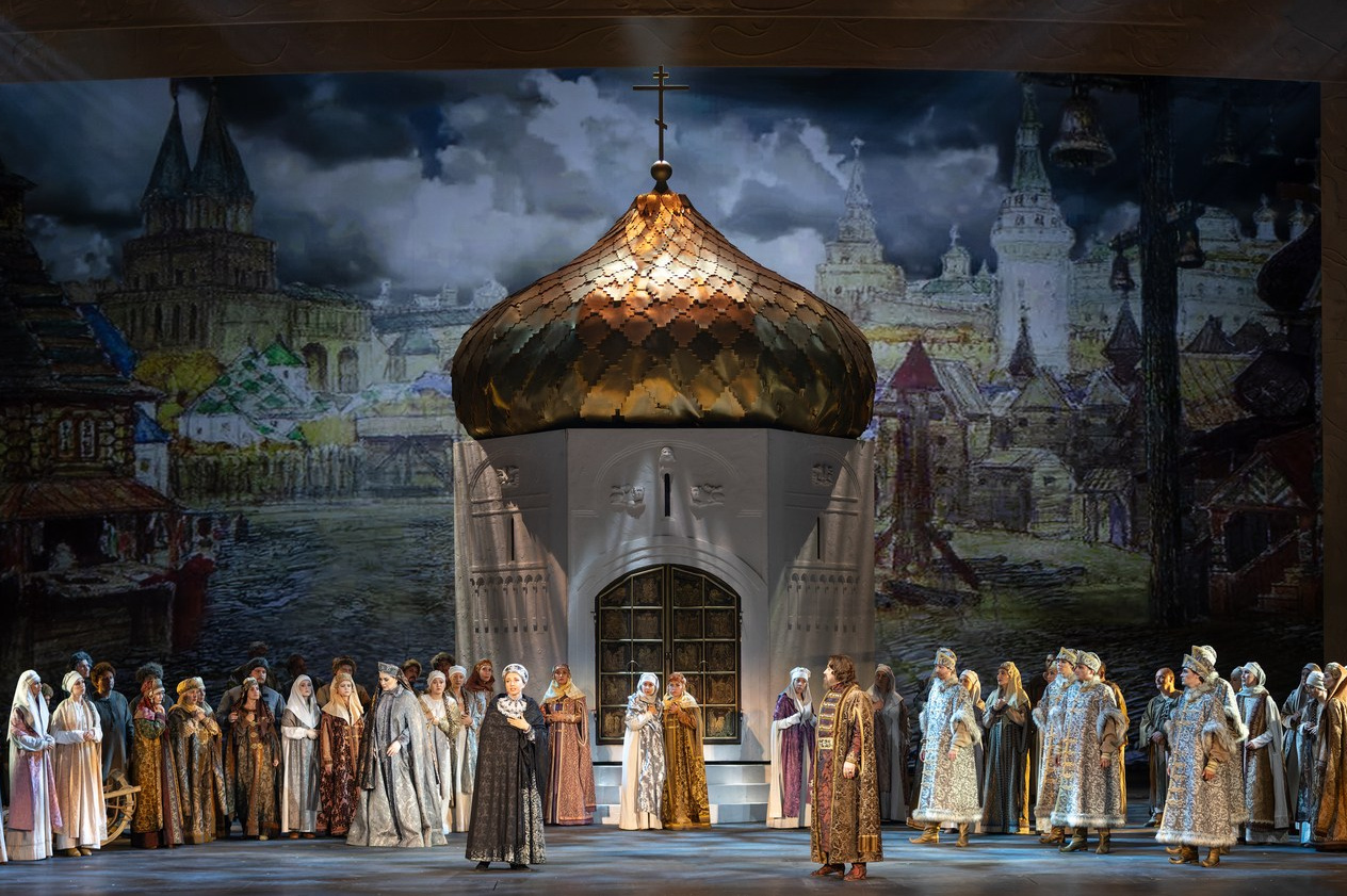 Декорации для оперы «Опричник» | НОВАТ. История занавеса. Превращаем идею в технологию