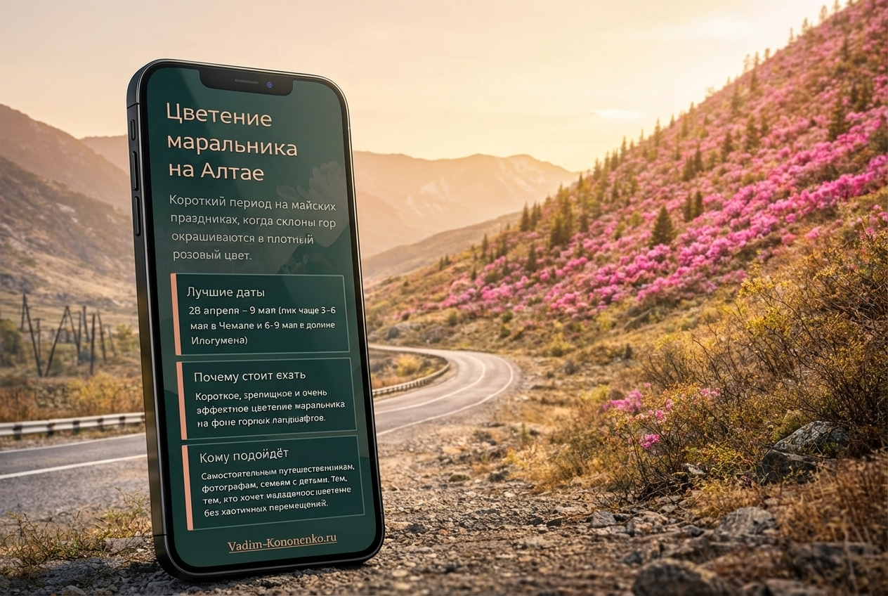 Гайды. Вадим Кононенко — пейзажный фотограф на Алтае