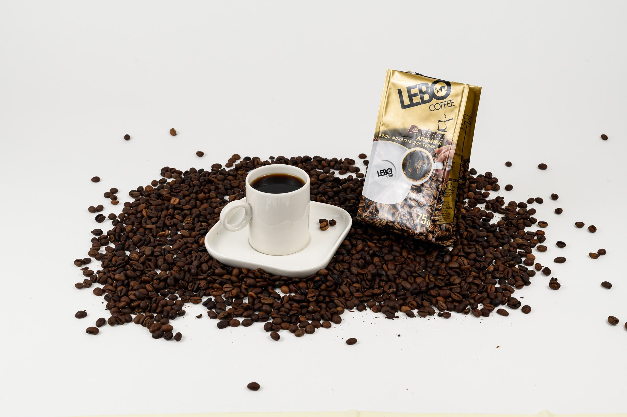фотосъемка кофе для каталога сайта