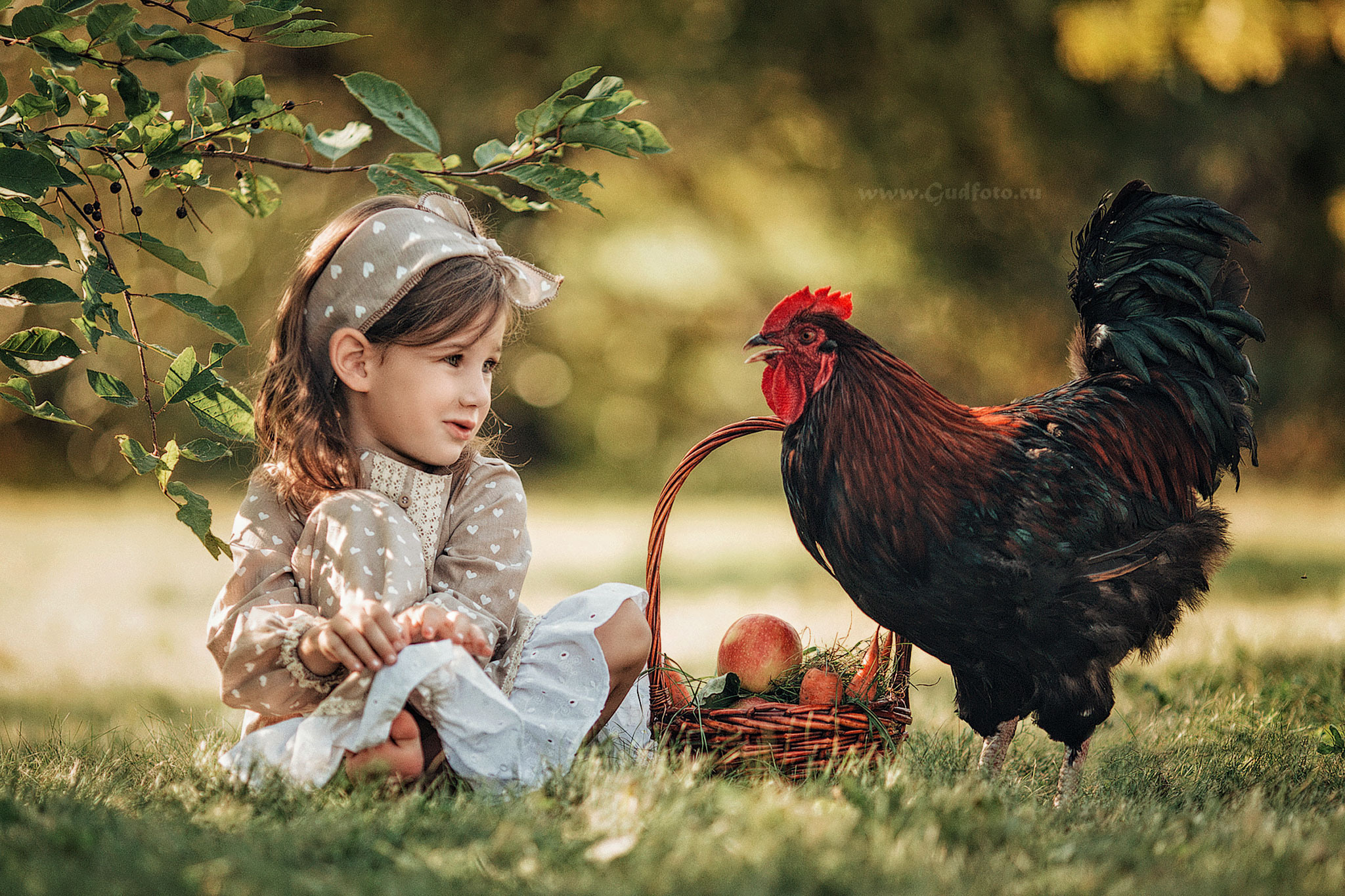 Детские и семейные фотосесии. Детский и семейный фотограф с животными в Москве Гурьева Надежда