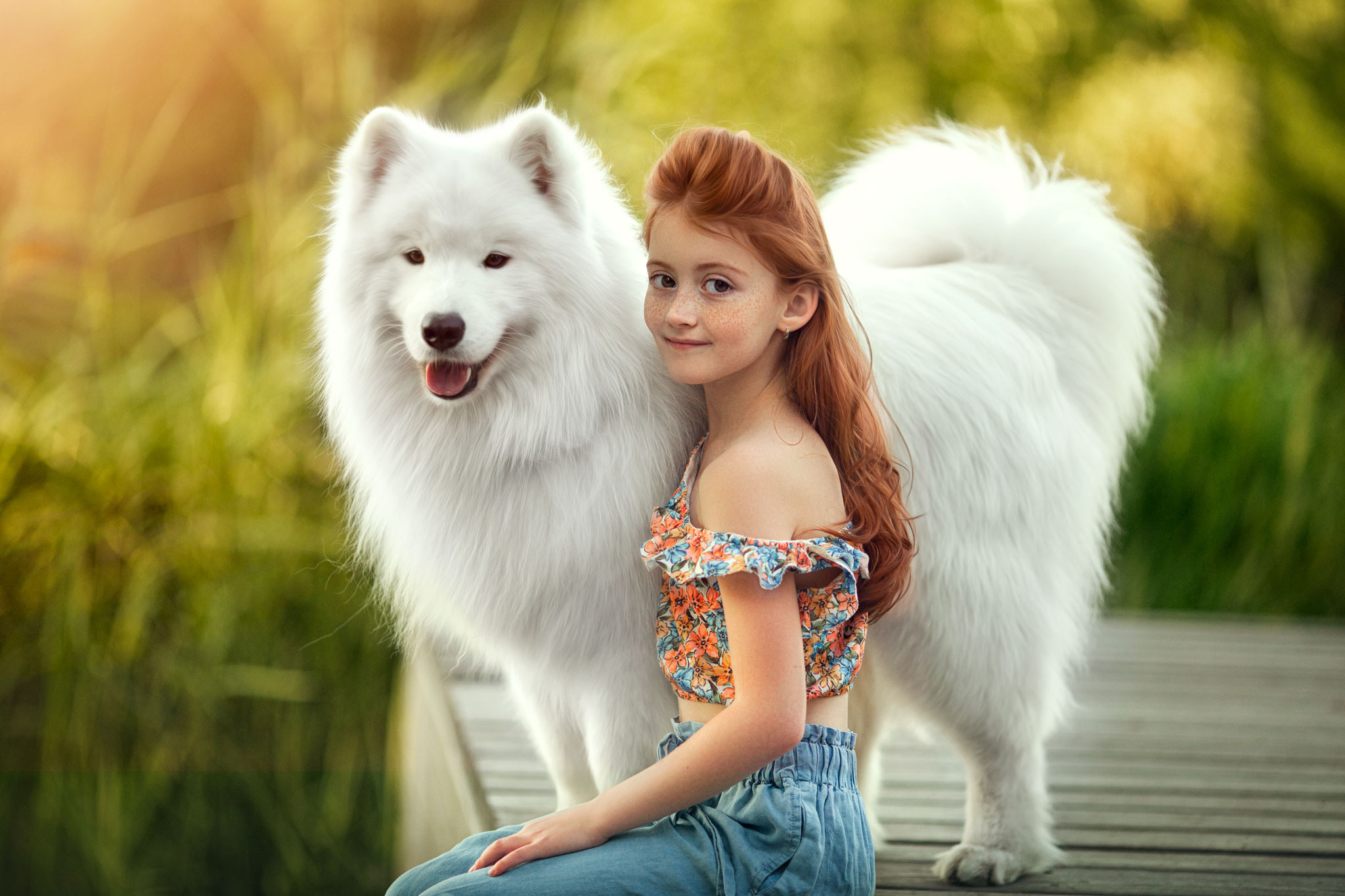 Детские и семейные фотосесии. Детский и семейный фотограф с животными в Москве Гурьева Надежда