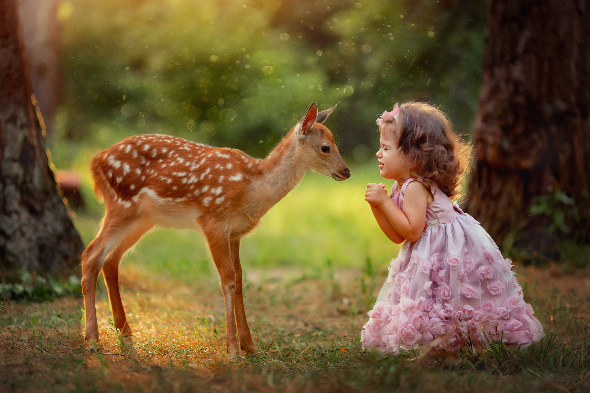 Детские и семейные фотосесии. Детский и семейный фотограф с животными в Москве Гурьева Надежда