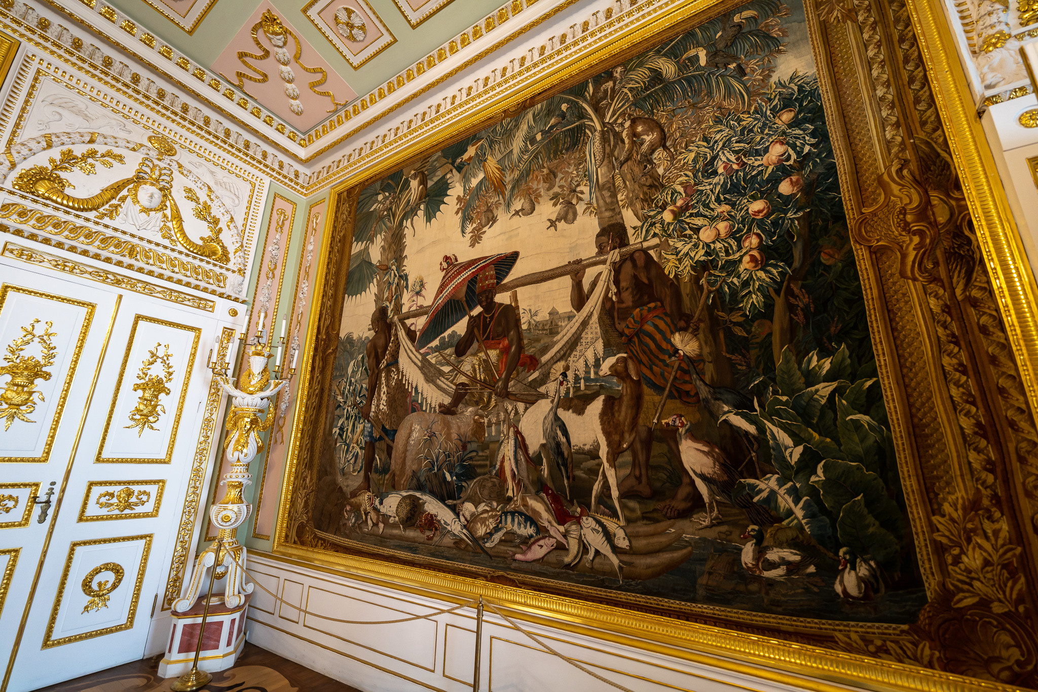Гобелен в Большом Гатчинском дворце