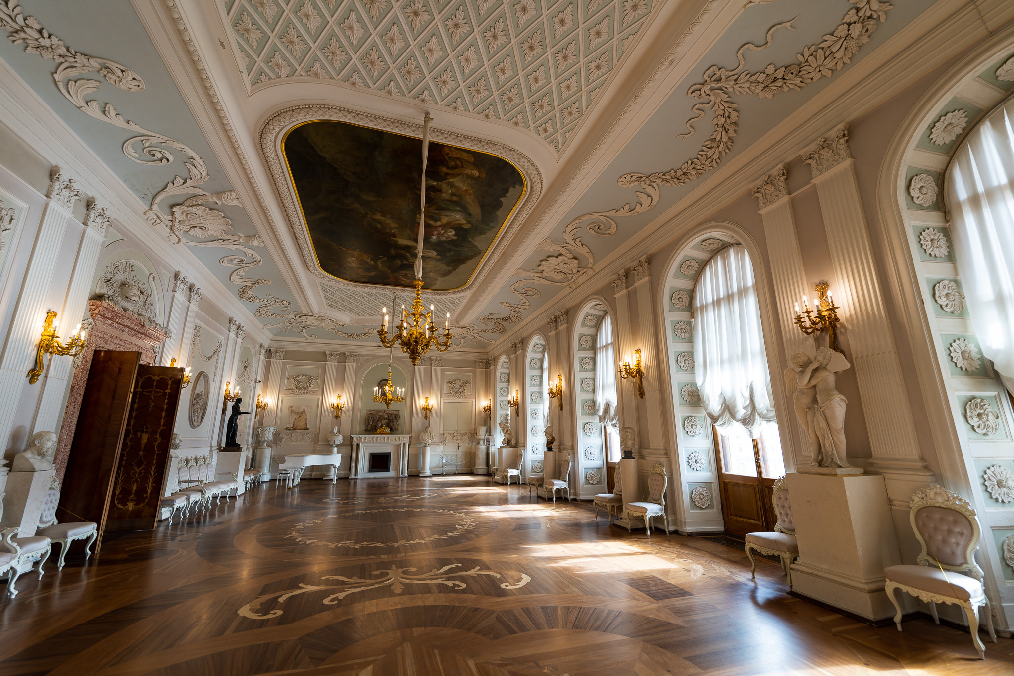 Интерьеры Большого Гатчинского дворца