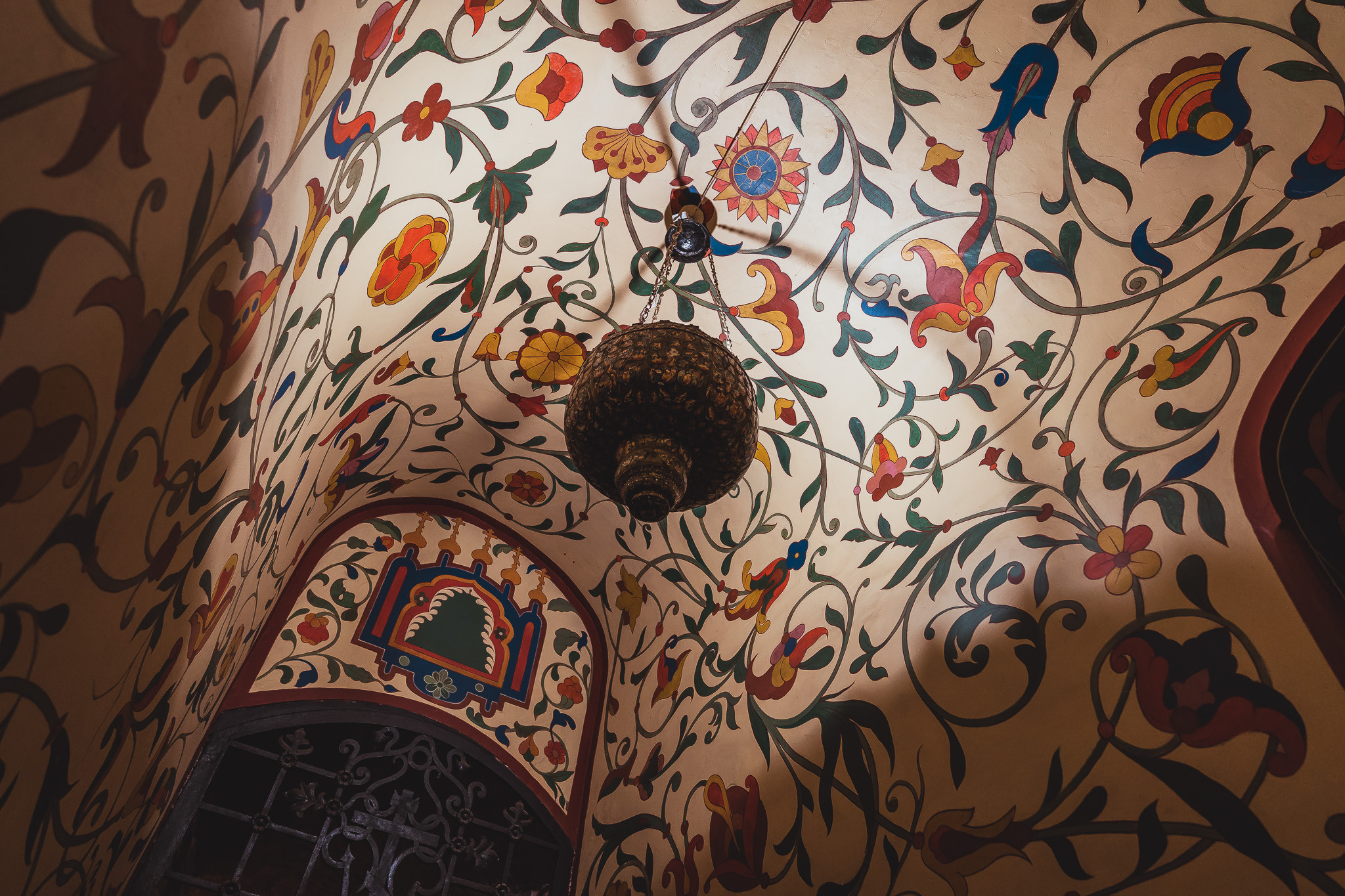 Интерьеры Храма Василия Блаженного в Москве.