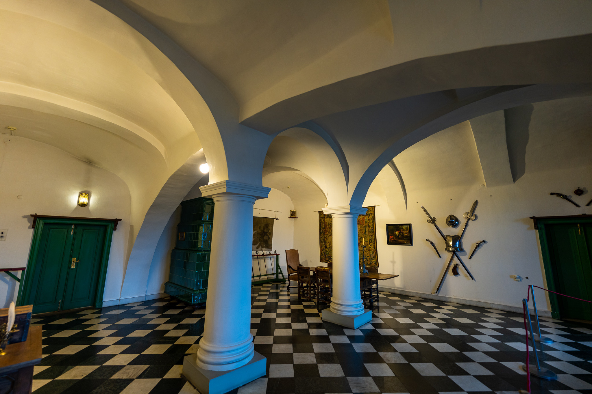 Интерьеры Меньшиковского дворца в Санкт-Петербурге