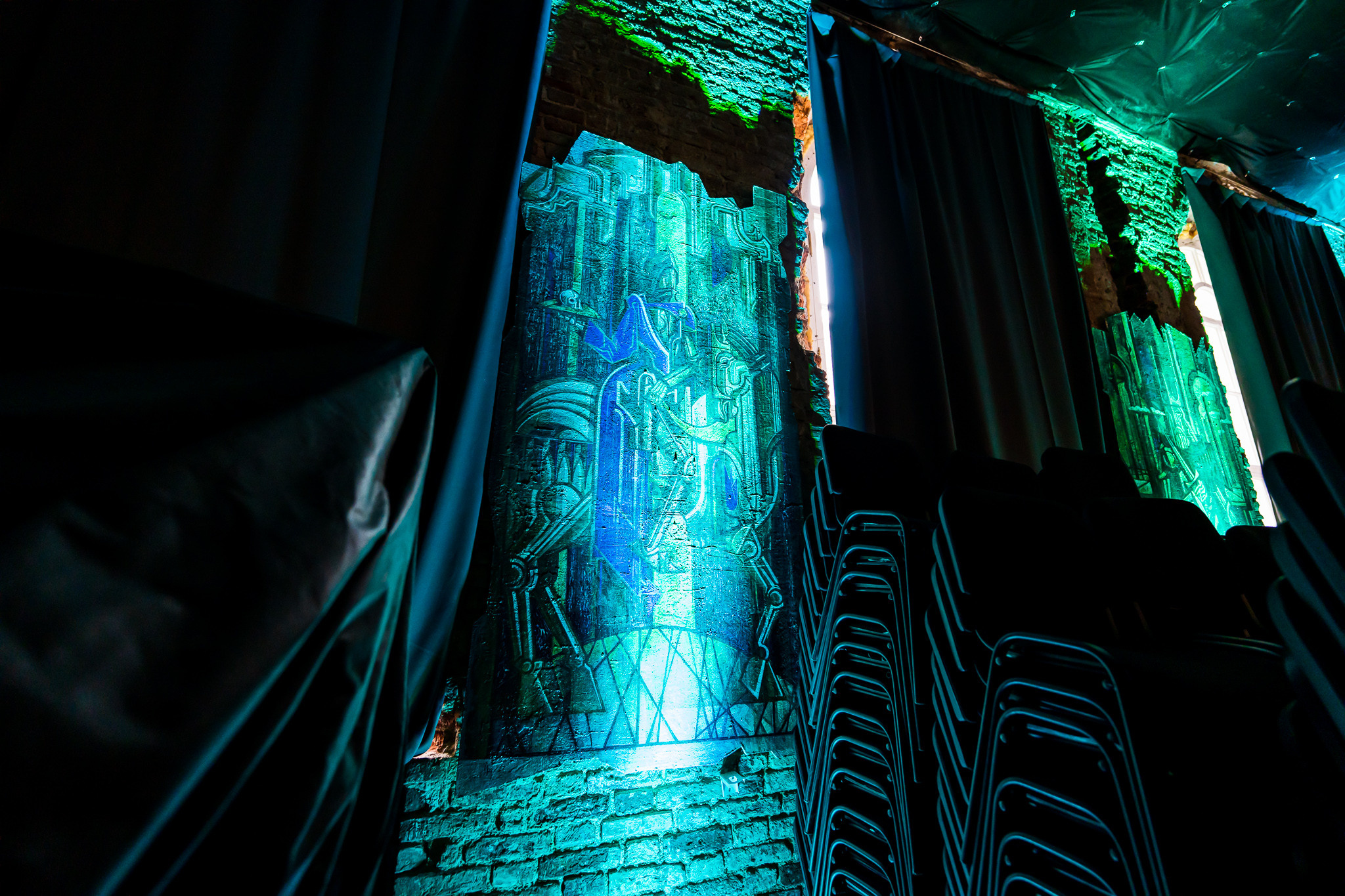 Интерьеры лютеранской церкви святой Анны в Петербурге