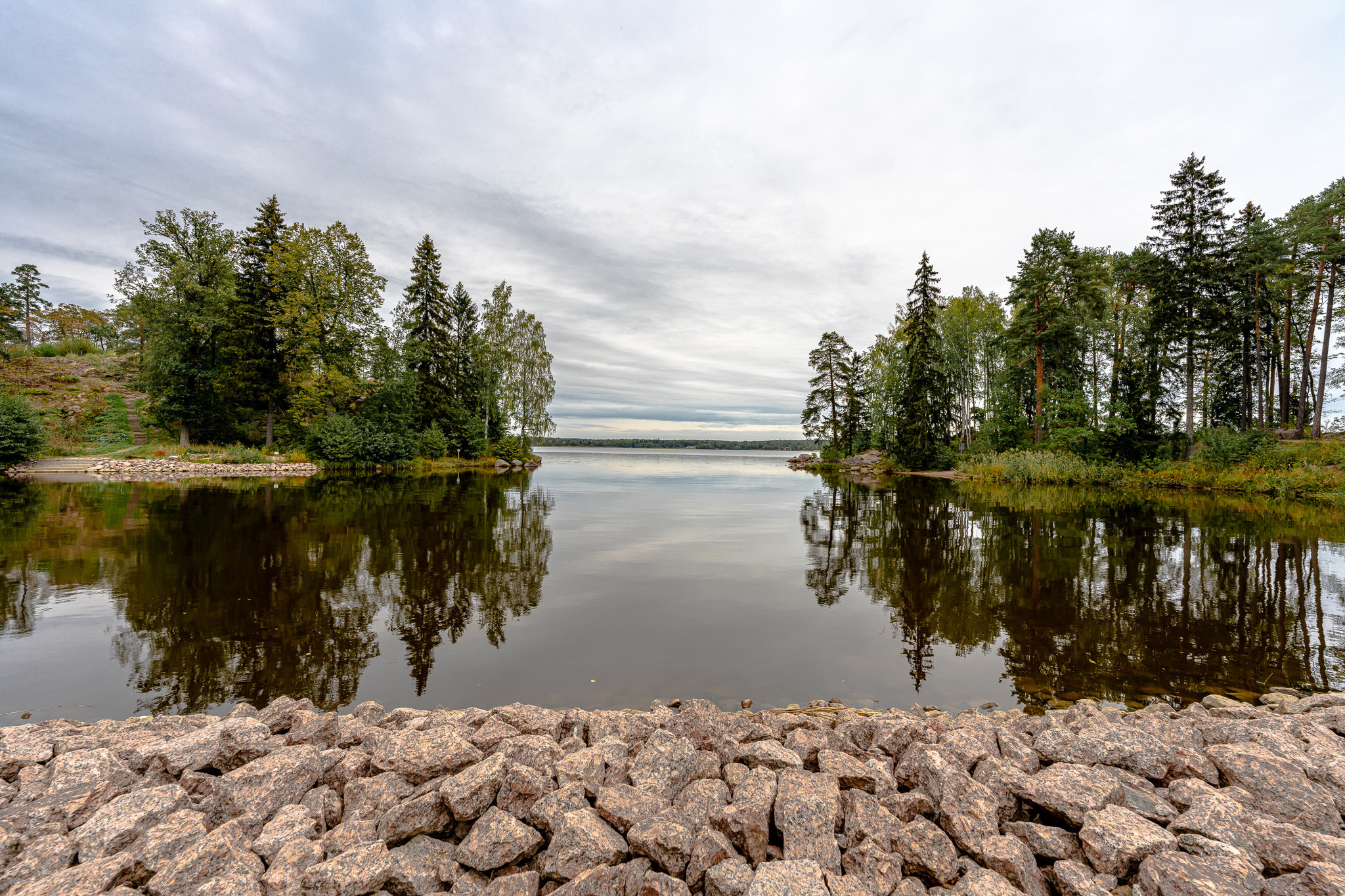 Парк Монрепо в Выборге