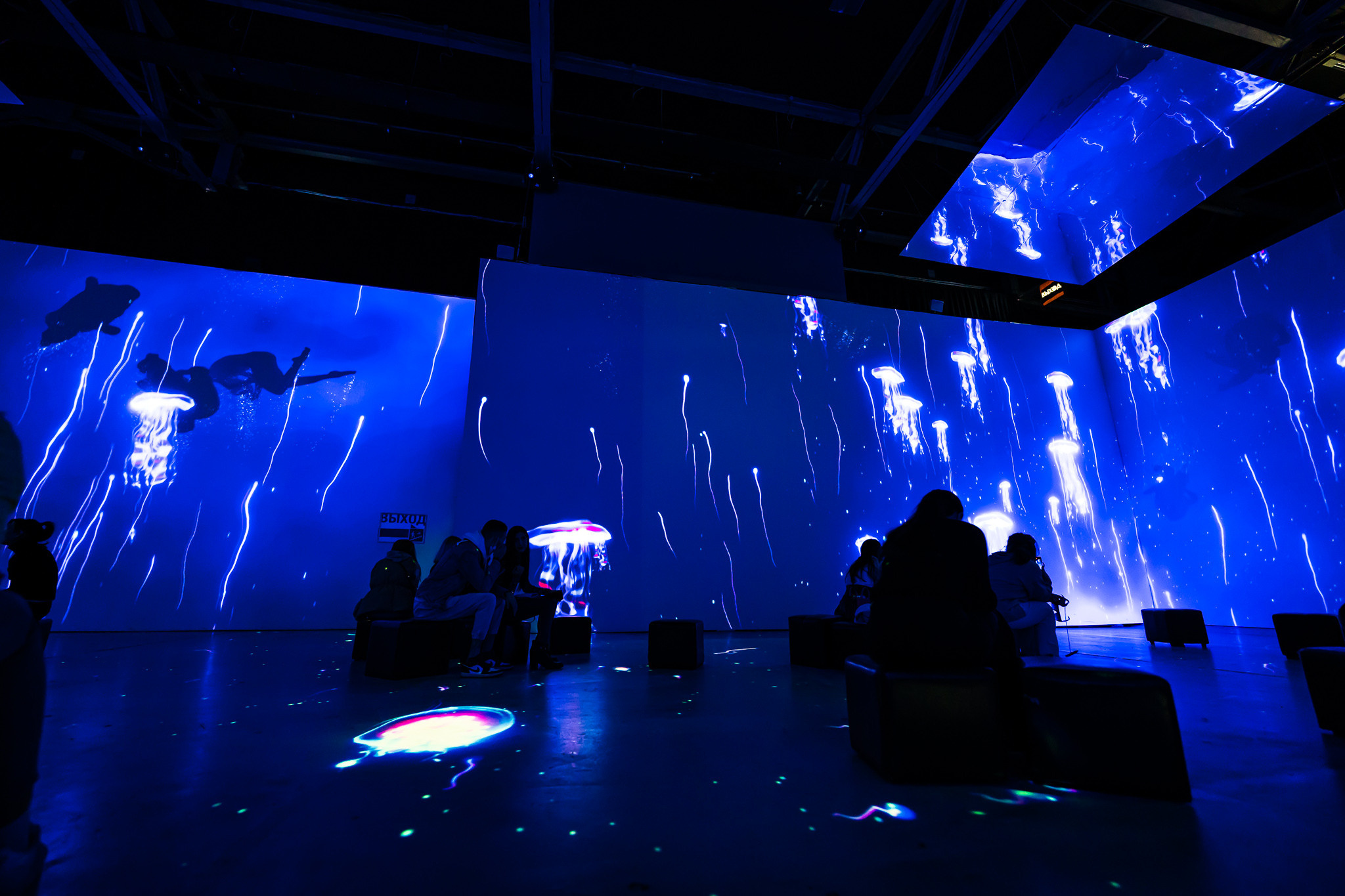 Мультимедиа выставка в арт-пространстве ARTPLAY в Москве