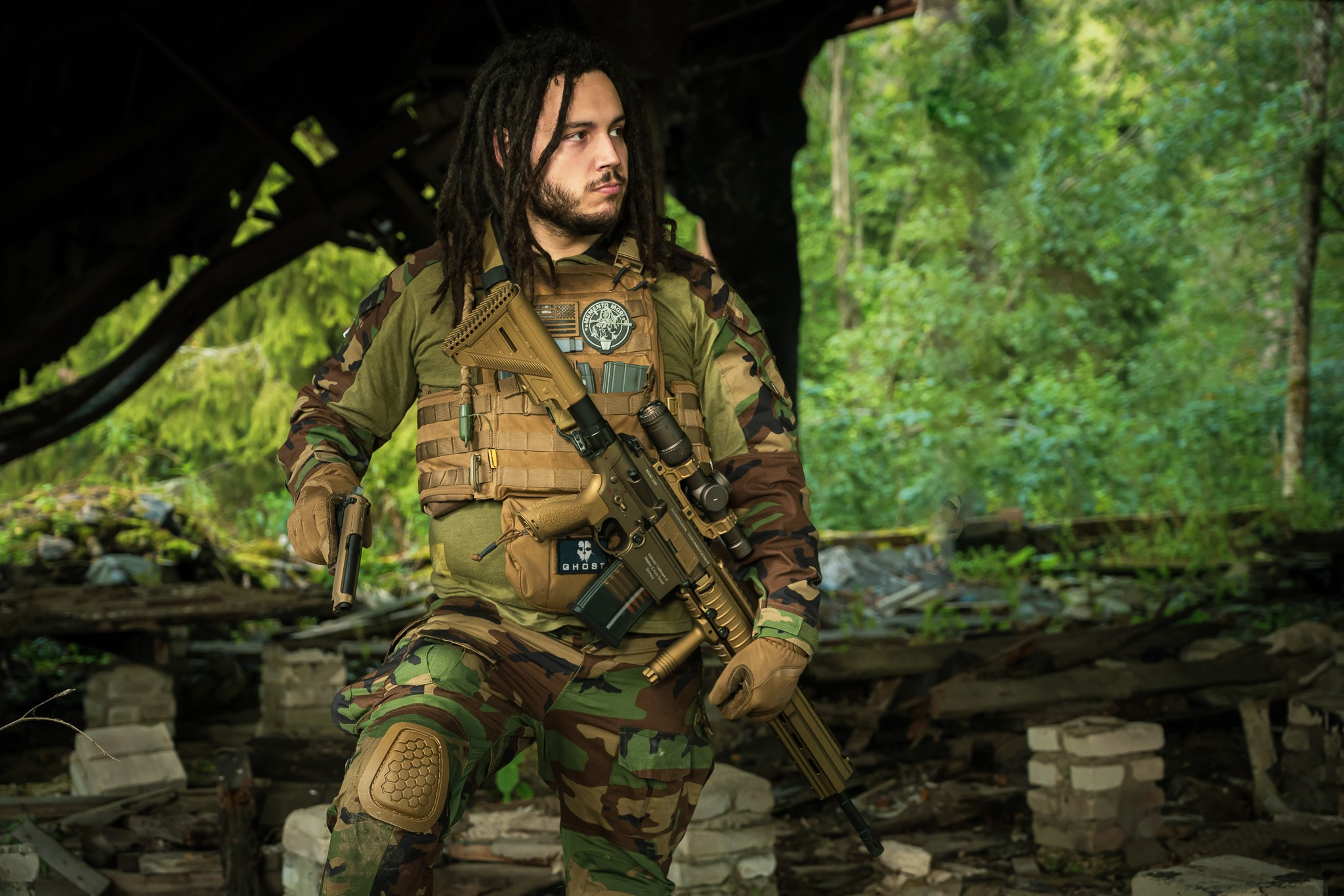 Покраска отдельных элементов страйкбольного привода. Страйкбольная мастерская Бигич Воркшоп