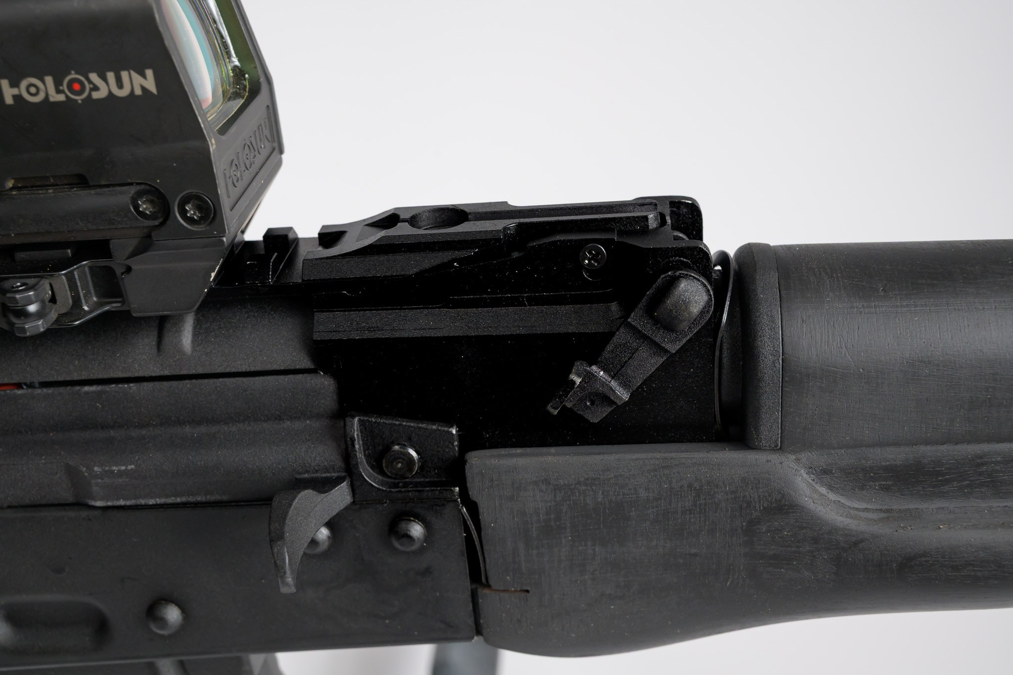 Необычный тюнинг страйкбольного АК — привод из алюминия. Страйкбольная мастерская Бигич Воркшоп