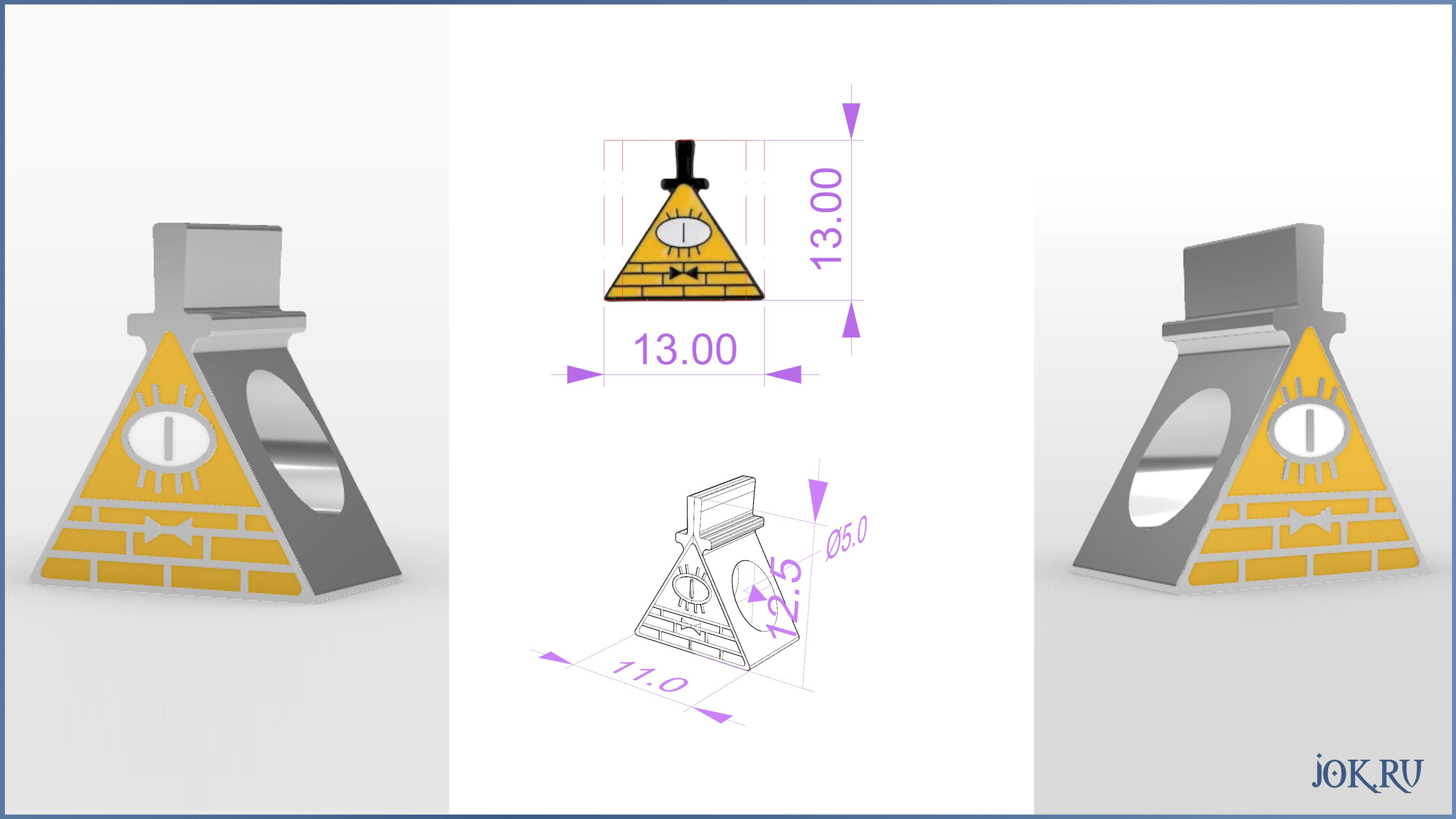 Создание украшений по эскизам клиента. Дизайнерские украшения на заказ в Joker-Studio
