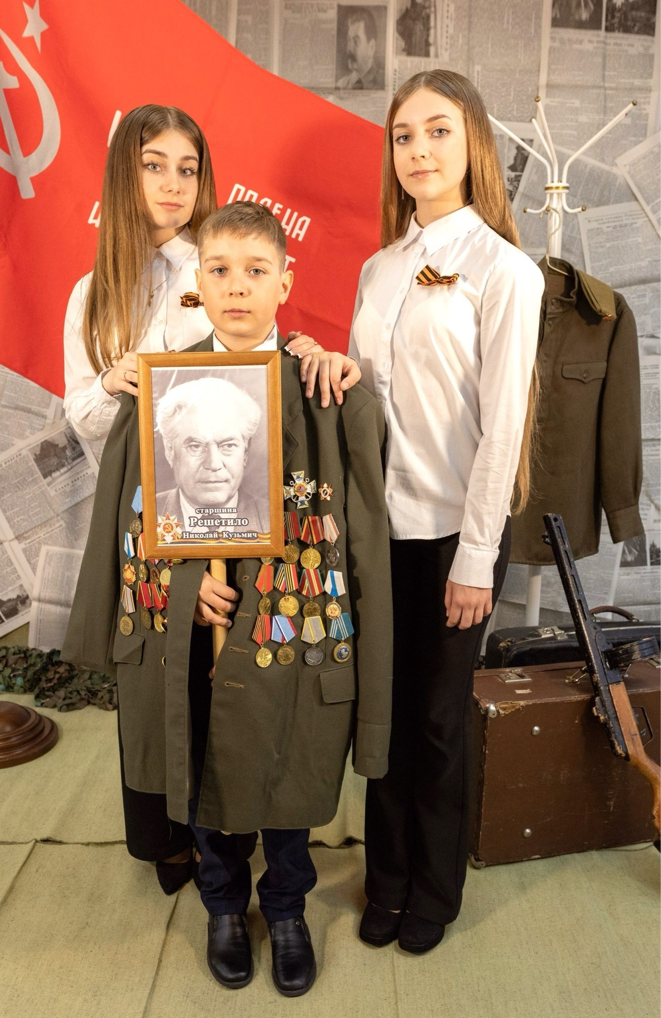 Всероссийский фотопроект «Китель Победы» г. Вилючинск. Ольга Смирнова юрист, фотограф