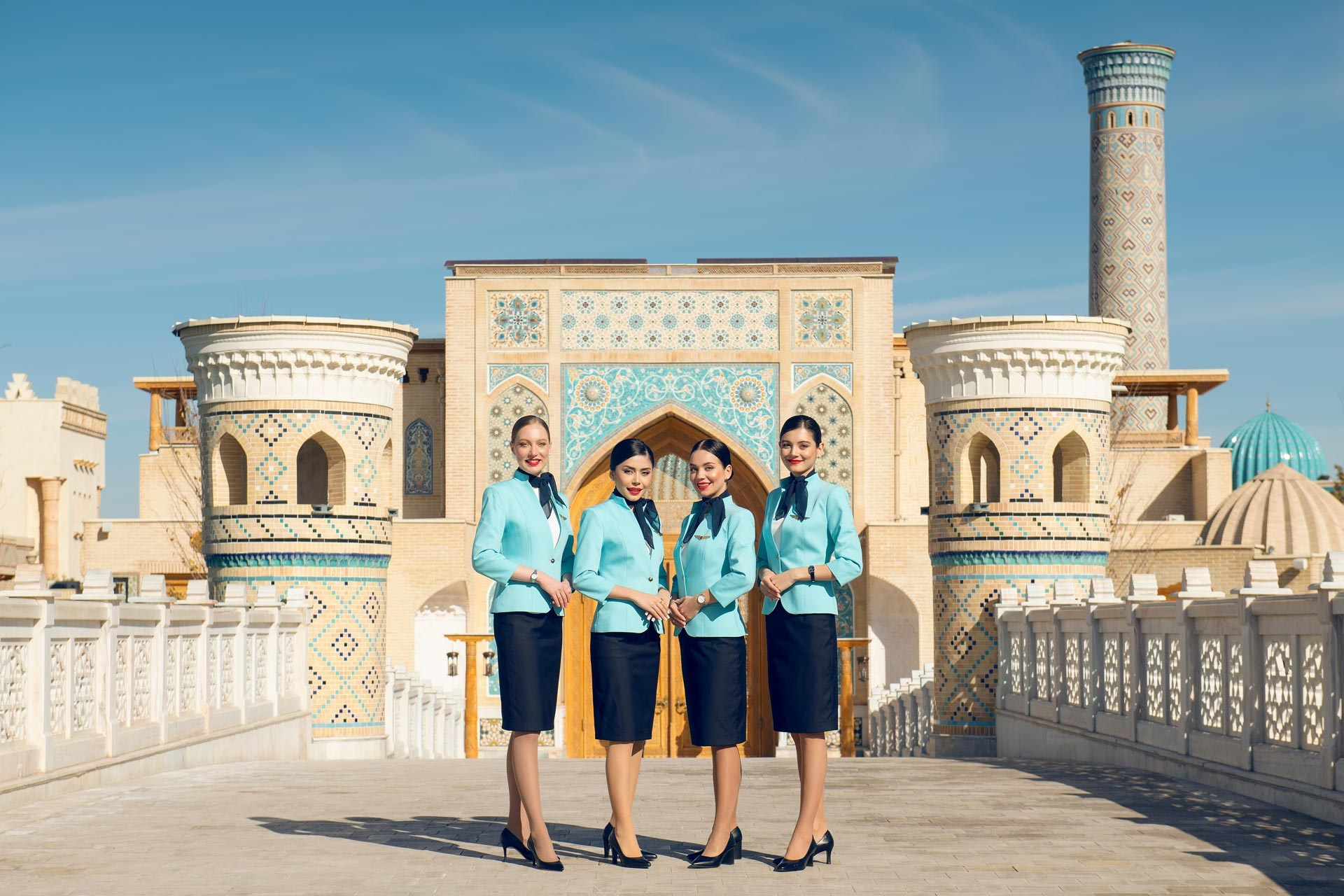 Air Samarkand. Photographer Sergei Tatarskikh