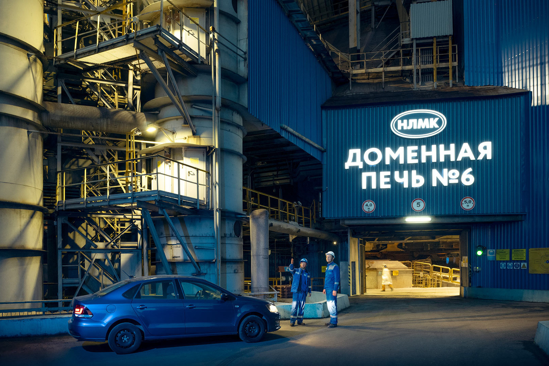 НЛМК. Промышленный фотограф Сергей Татарских