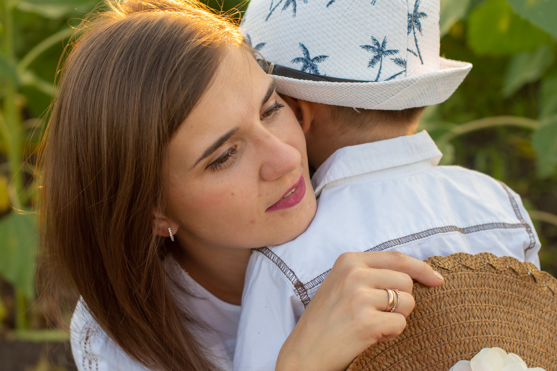 Юля с детьми