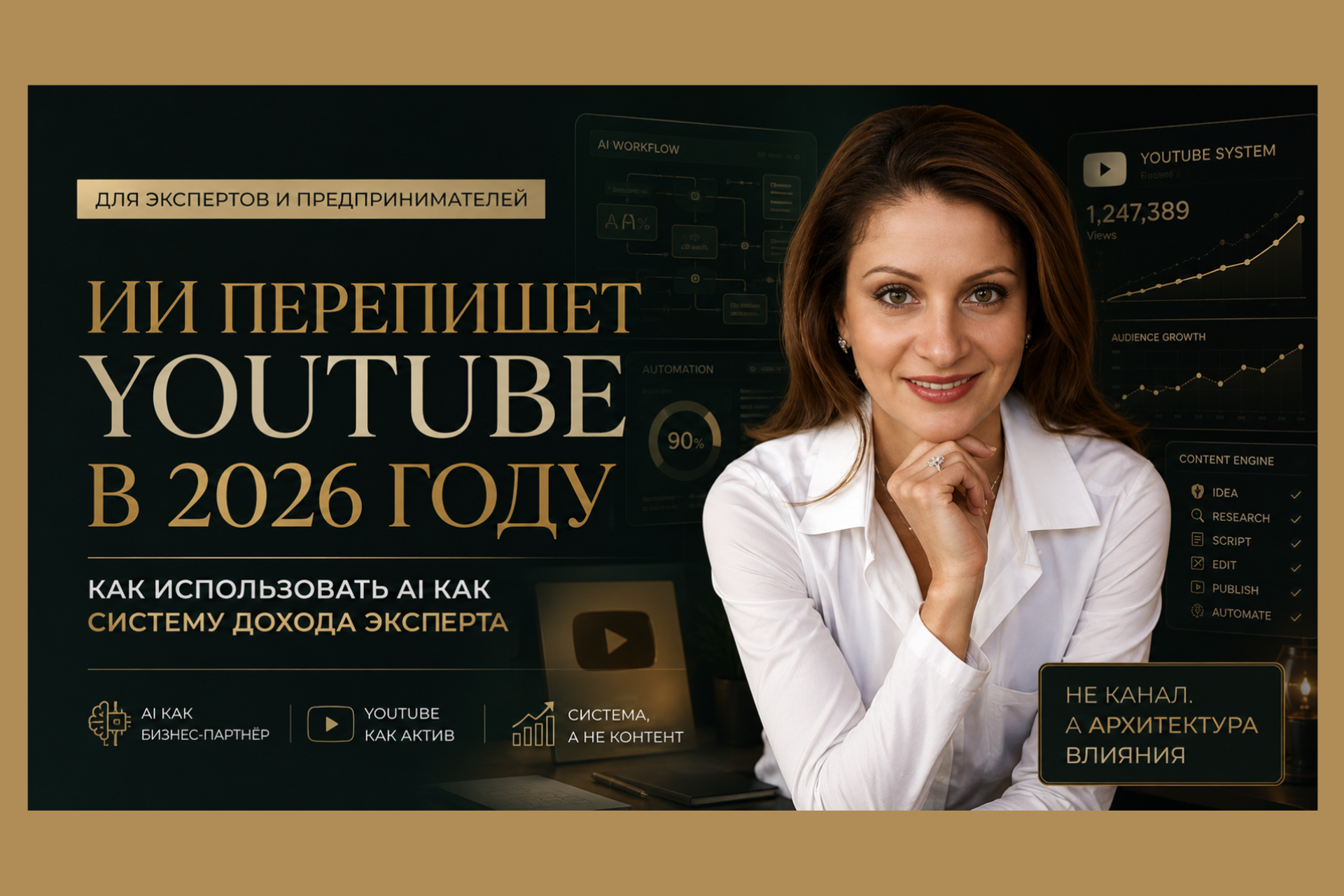 Трансформируй свою жизнь за 90 дней. Создание сайтов для экспертов и онлайн-школ | SEO и YouTube система продаж — Ольга Рэд