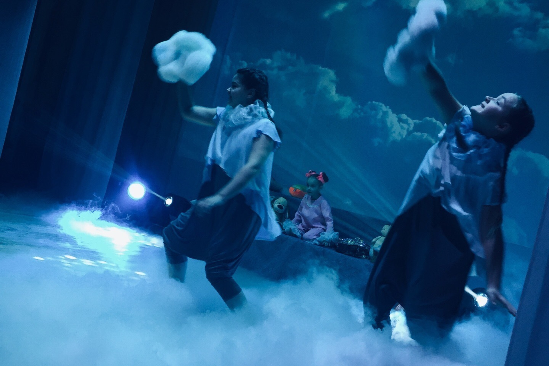 Детский хореографический спектакль «Гуляя по облакам» (отчётное мероприятие КЭТ…