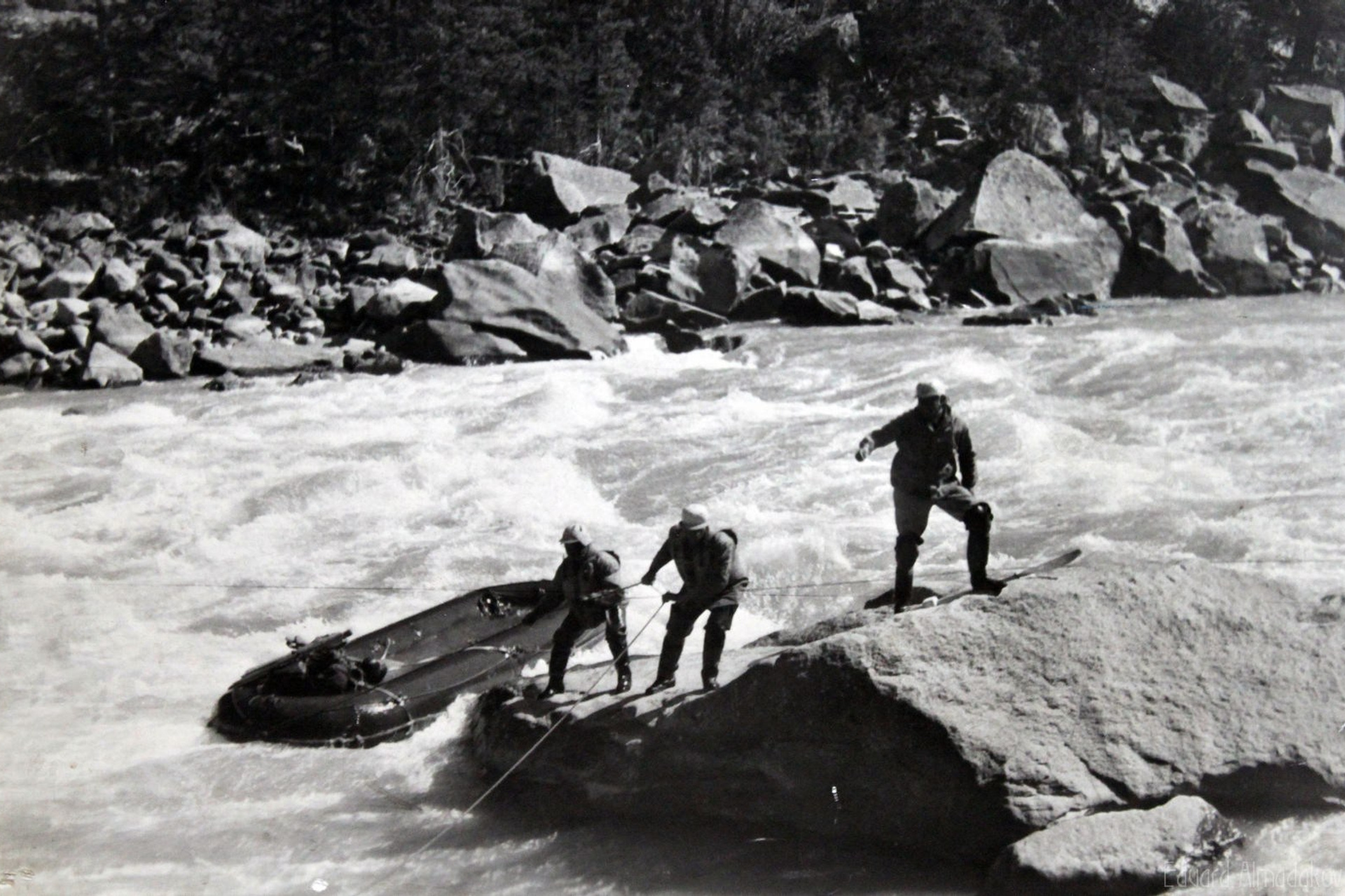Спортивное ориентирование. Краснодар (1965). Фотограф Эдуард Алмадаков