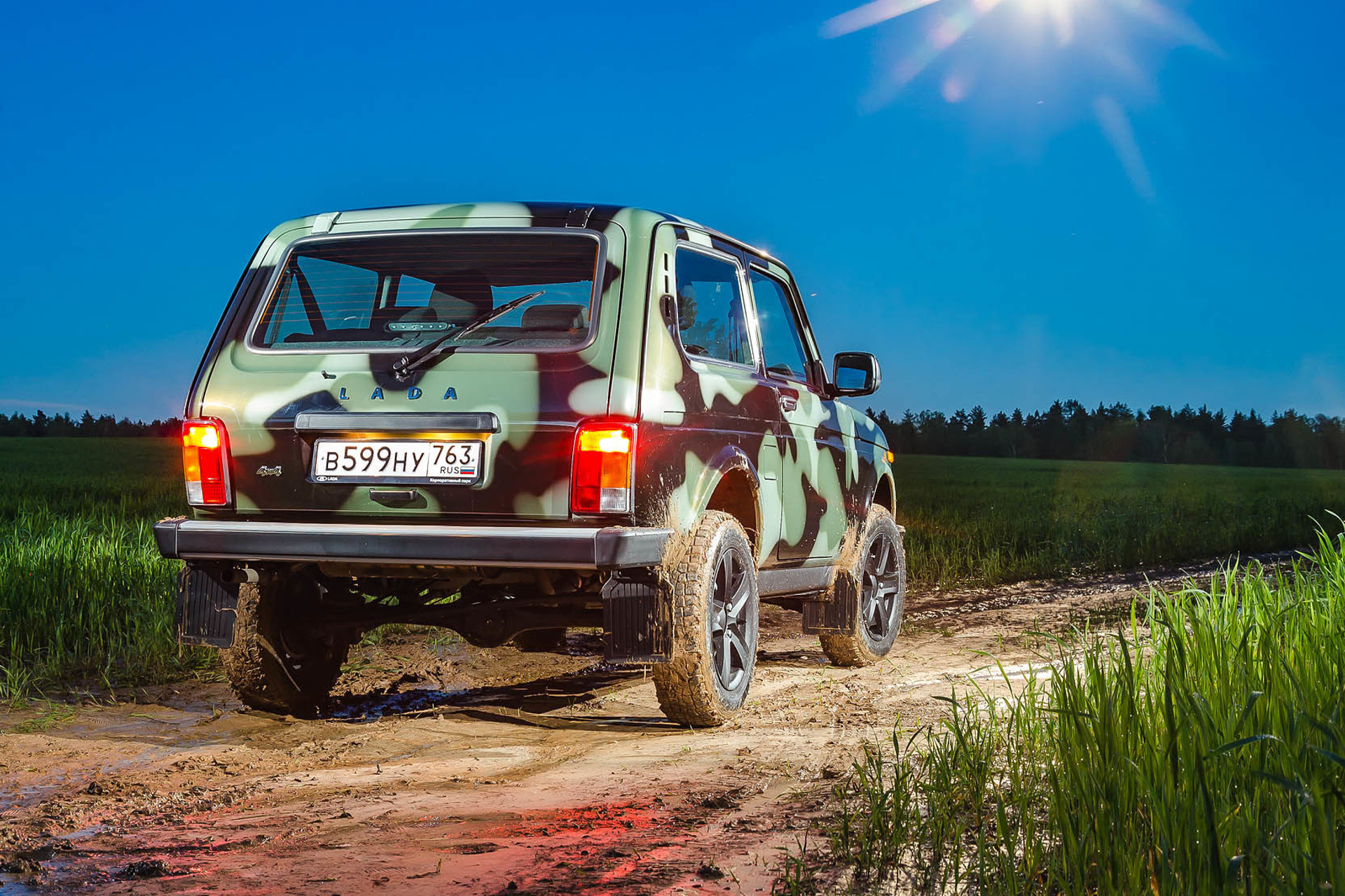 Лада Нива. Фотограф Дмитрий Питерский