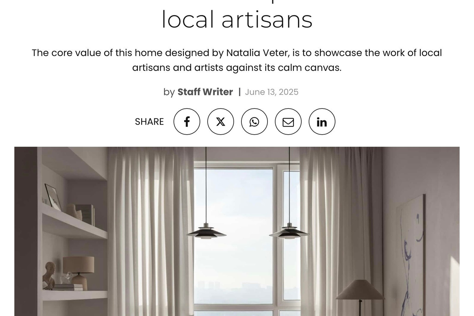 Duna Interiors&nbsp;— Architect and Interior India