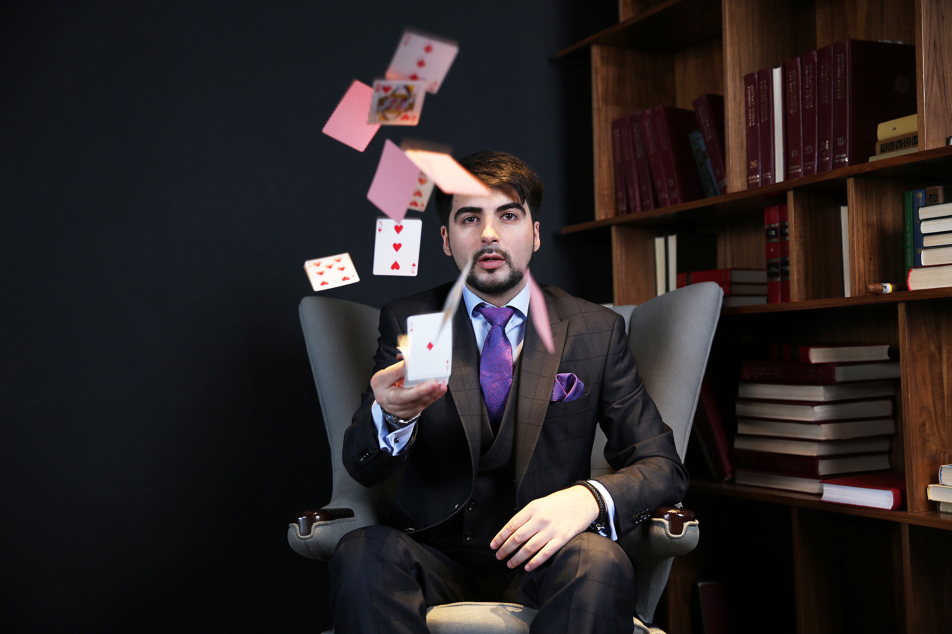 Мужская бизнес съемка