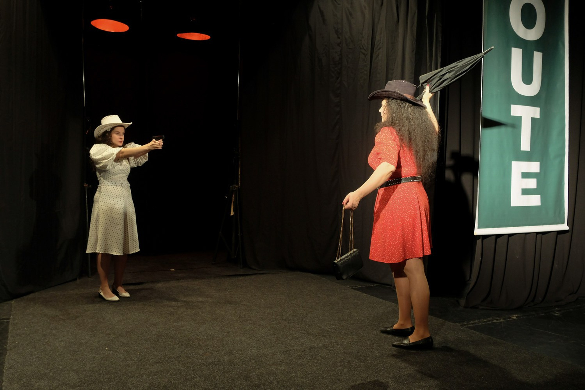 «Бешеный койот» спектакль. Дом Шрёдера