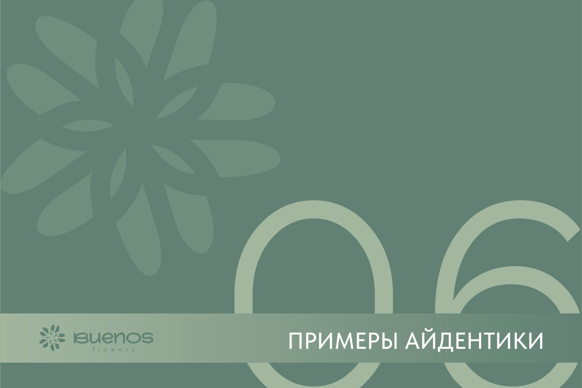 BUENOS FLOWERS / Доставка цветов. ANNSOUL — графический и brand — дизайнер