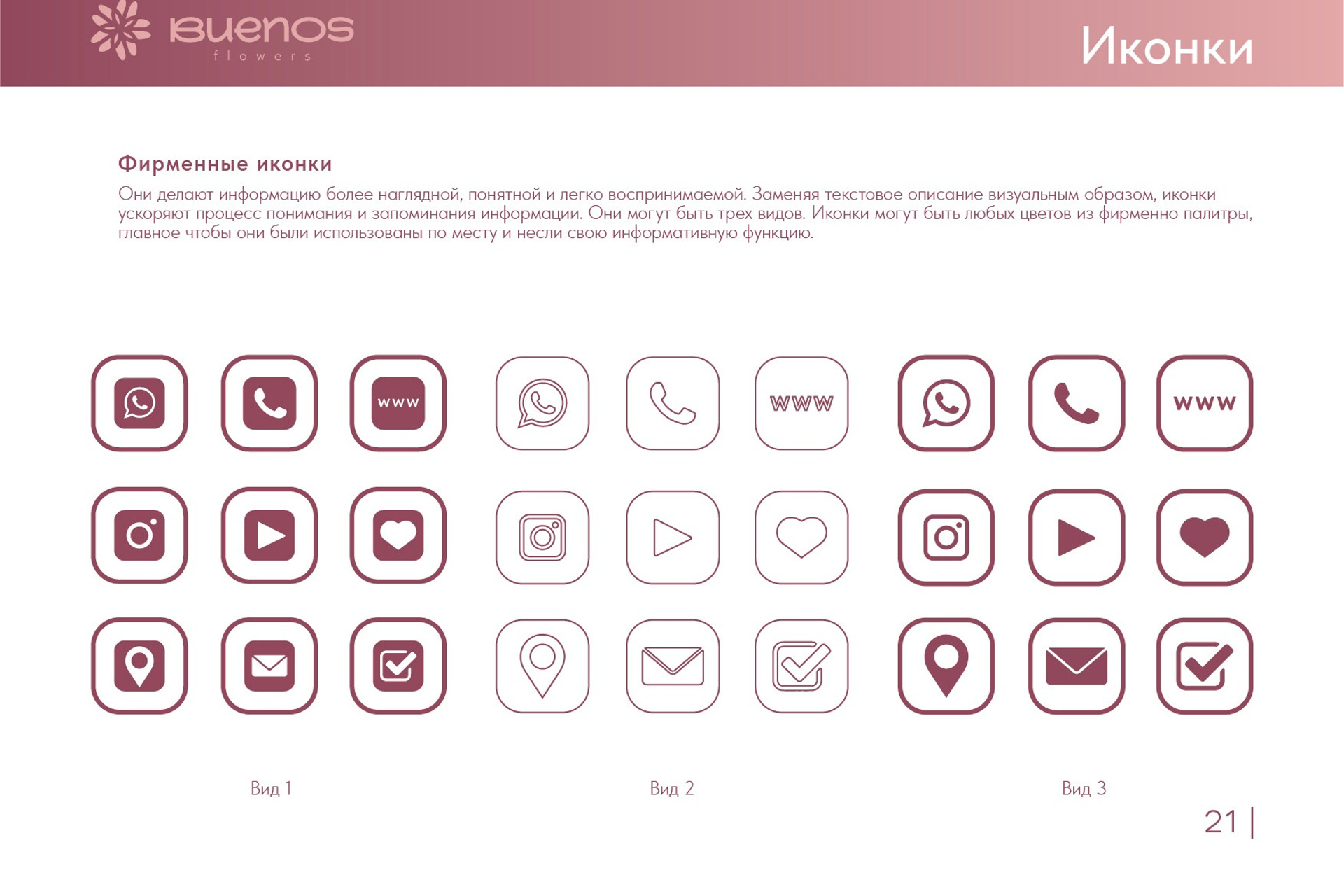 BUENOS FLOWERS / Доставка цветов. ANNSOUL — графический и brand — дизайнер