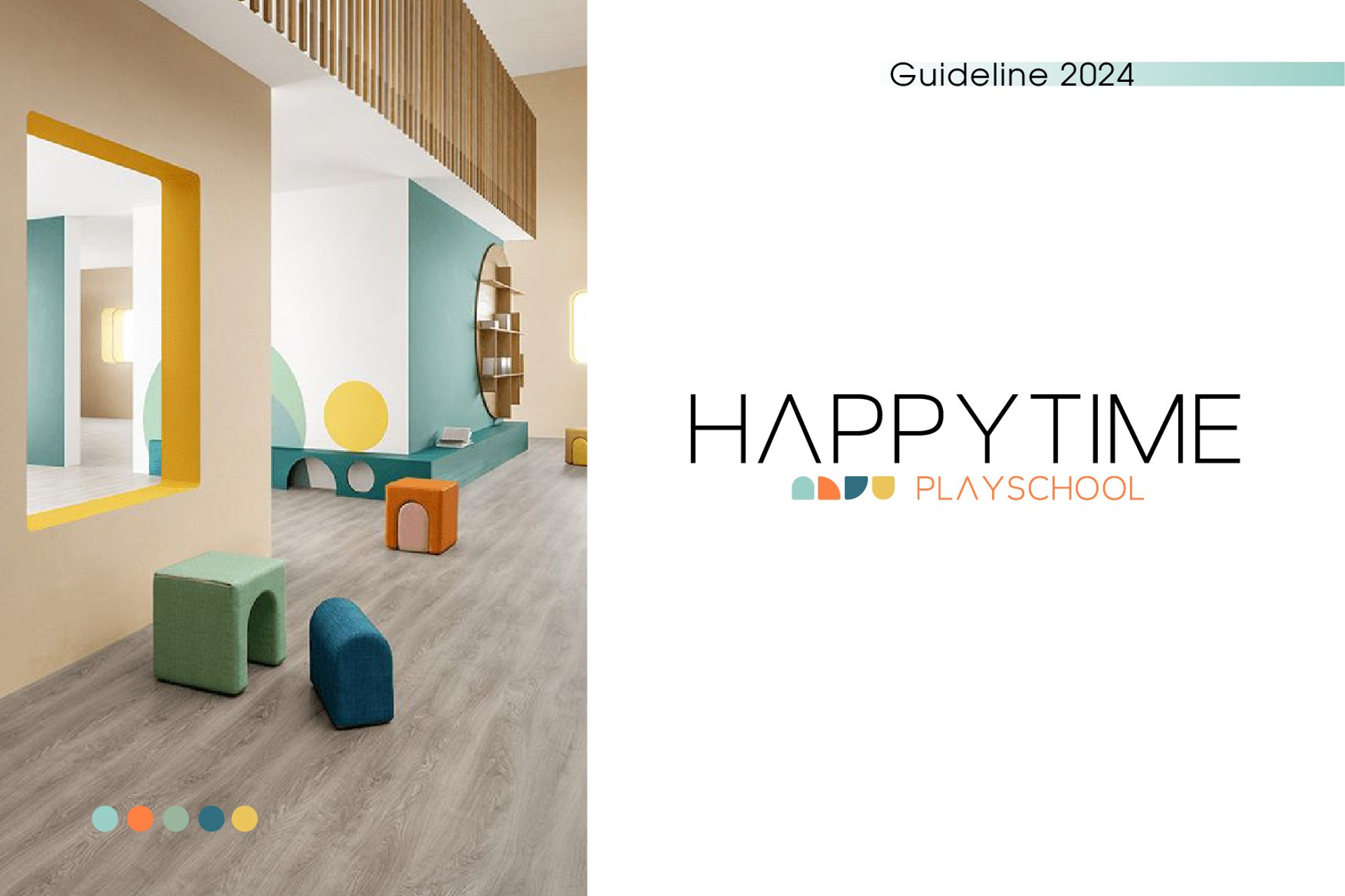 HAPPY TIME / Детский сад и Начальная школа. ANNSOUL — графический и brand — дизайнер