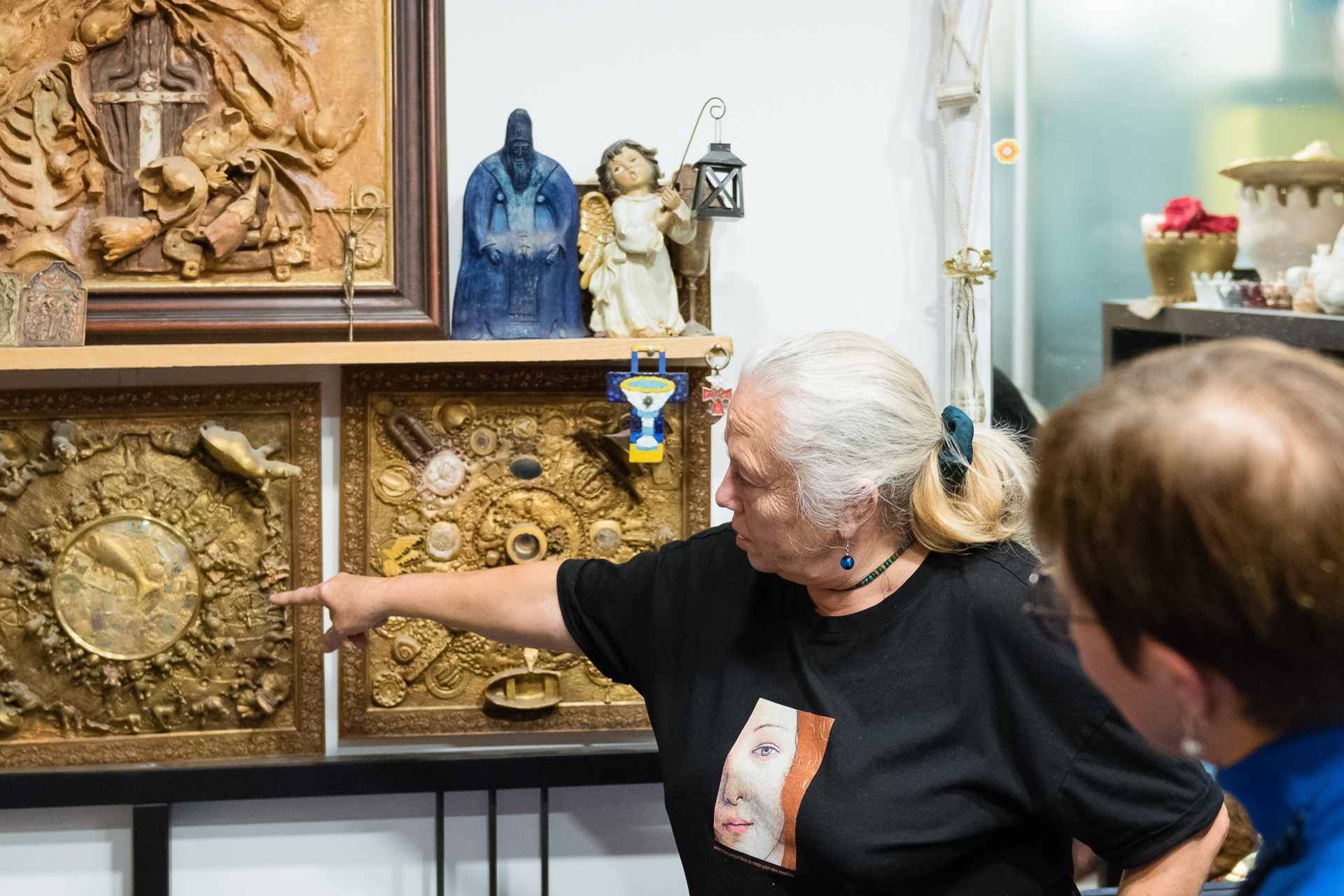 Творческая встреча с художником Ольгой Юдинских