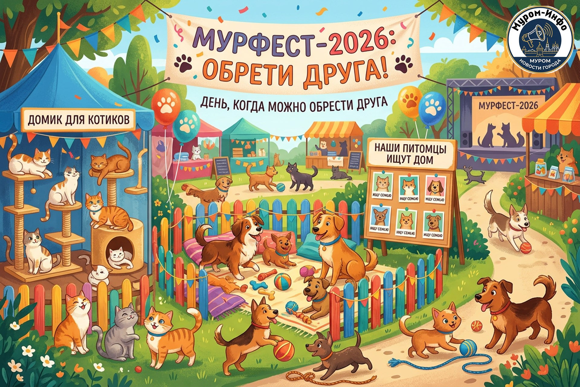 День города Мурома — 2026: «Силачи и калачи»!. Новости Мурома. Муром-Инфо