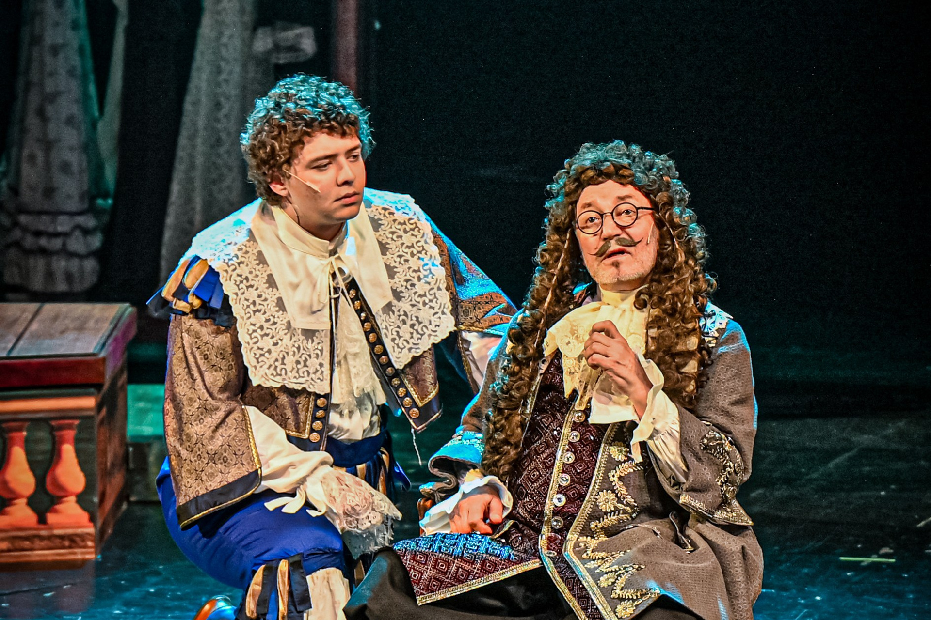 Спектакль «Скупой или школа лжи в Московском академическом театре сатиры