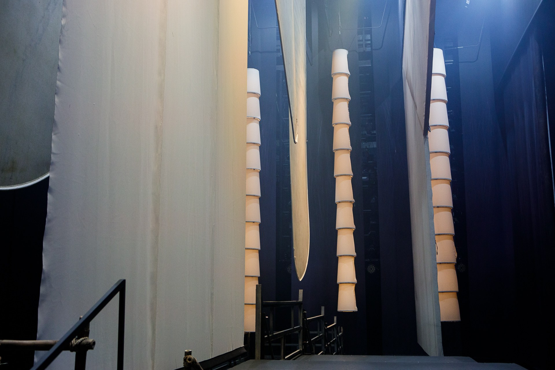 Декорации для оперы «Мадам Баттерфляй» | Геликон Опера. История занавеса. Превращаем идею в технологию