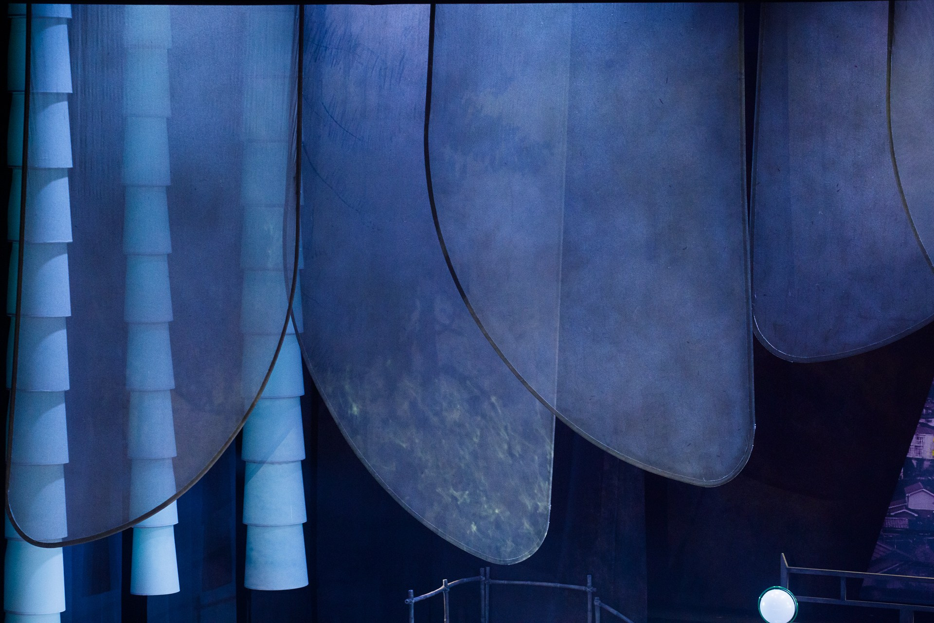 Декорации для оперы «Мадам Баттерфляй» | Геликон Опера. История занавеса. Превращаем идею в технологию