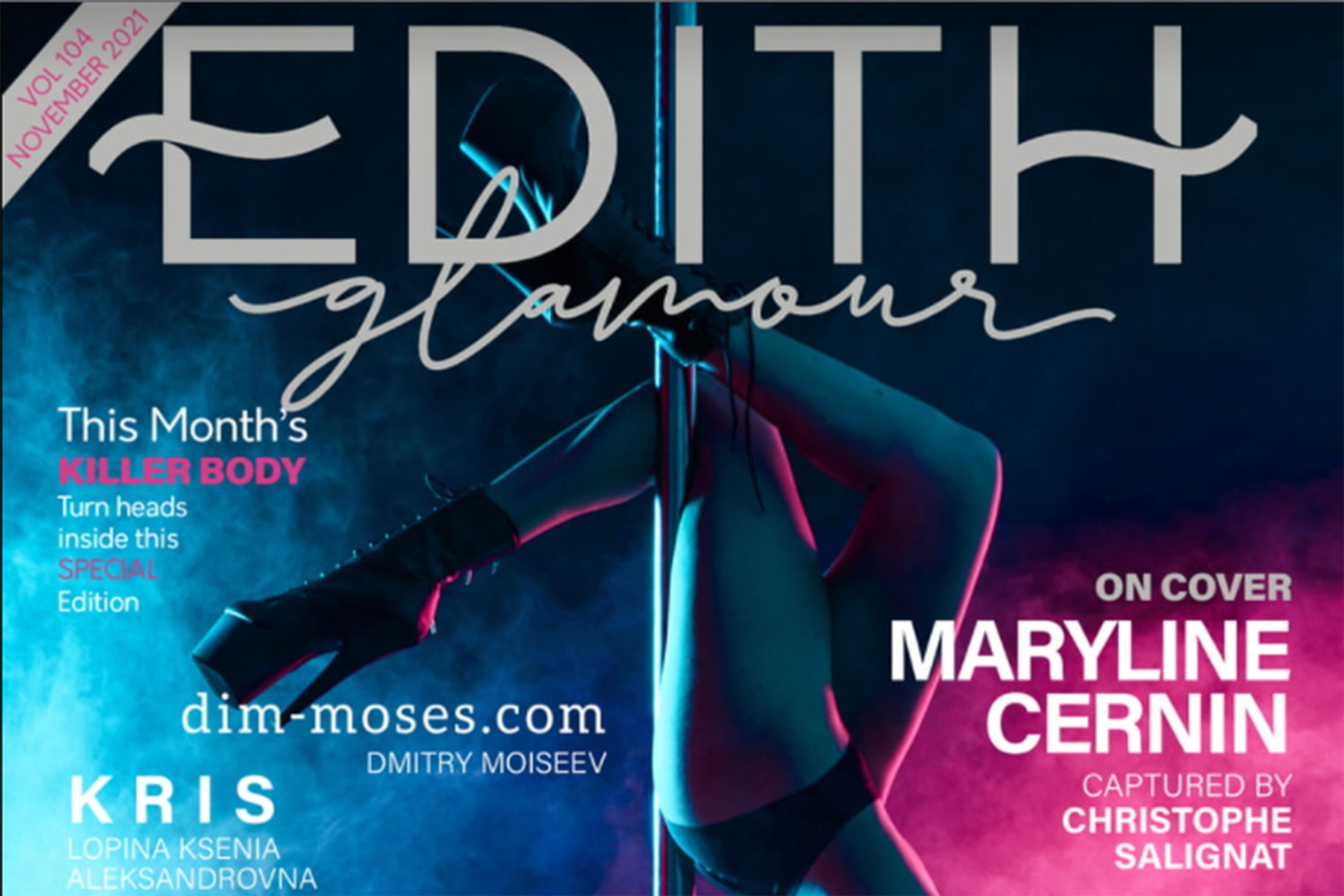 Edith Glamour Magazine: Fitness Edition #104