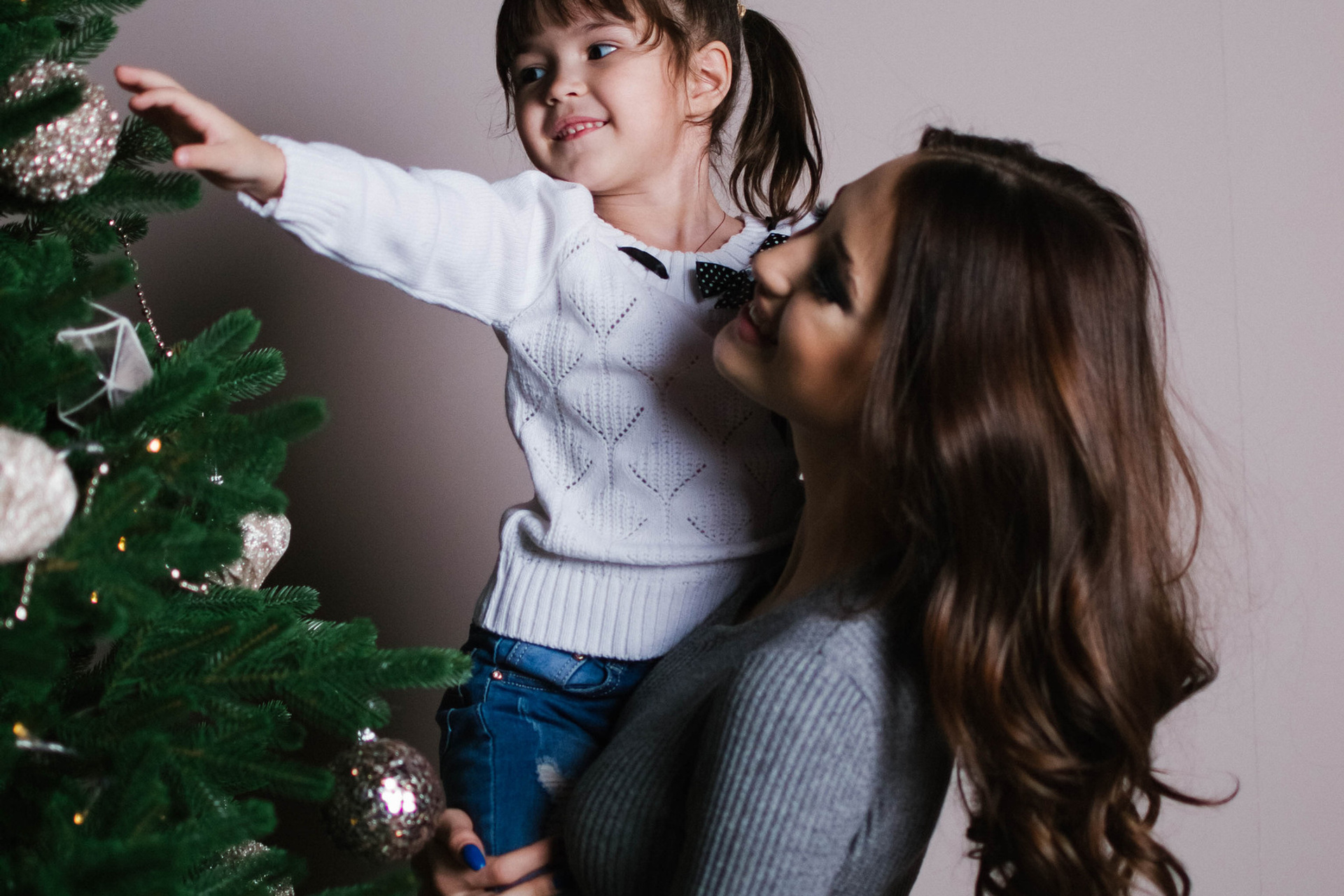 Новый год в фотостудии для Ангелины
