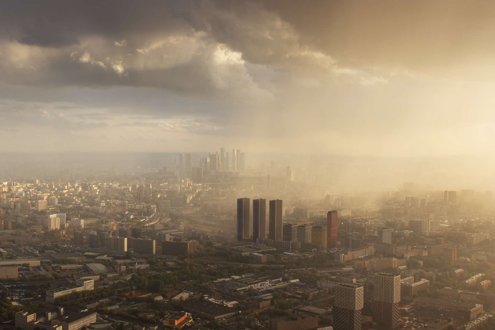 Небо над Москвой