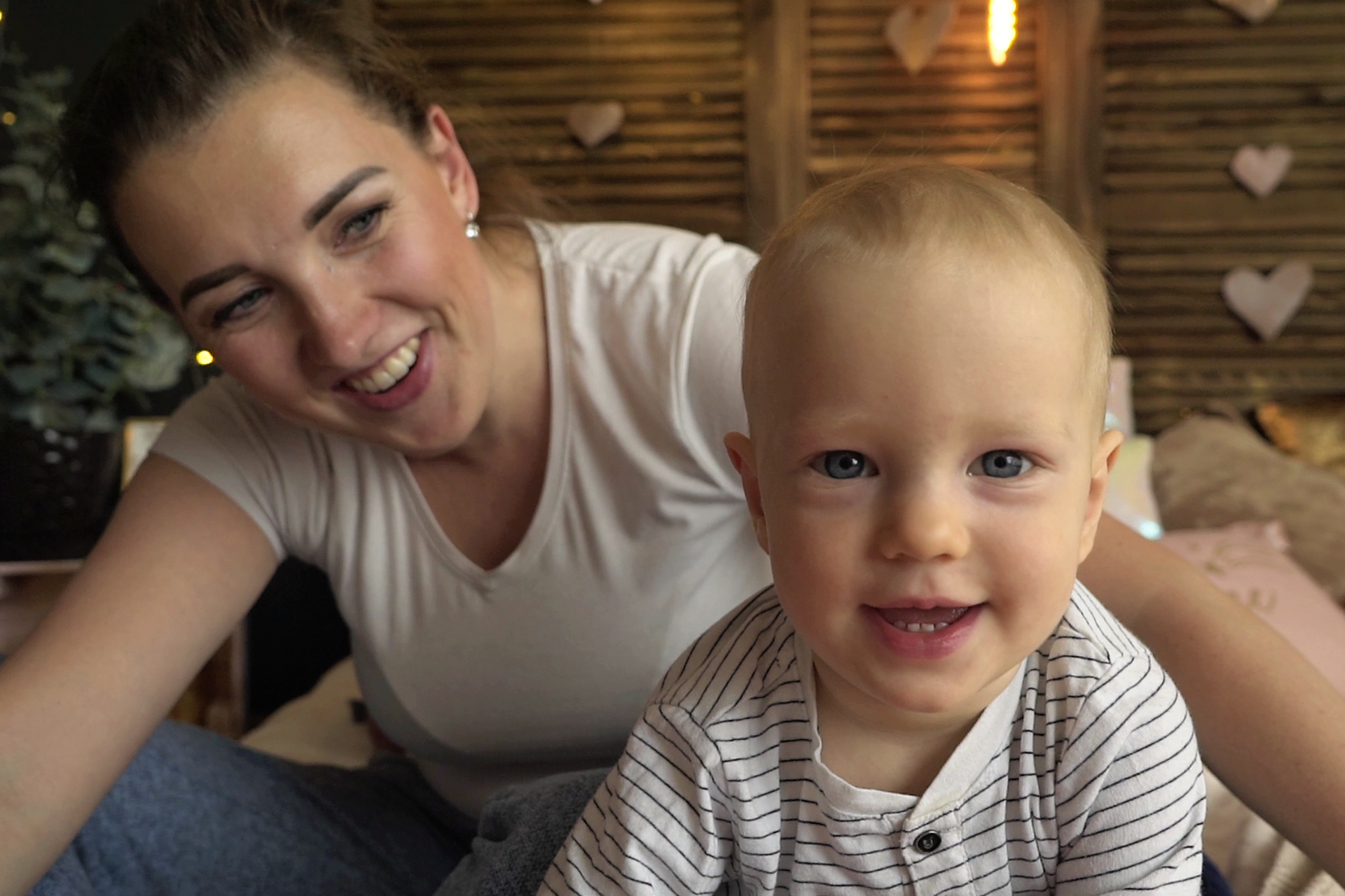 Семья с тремя детьми