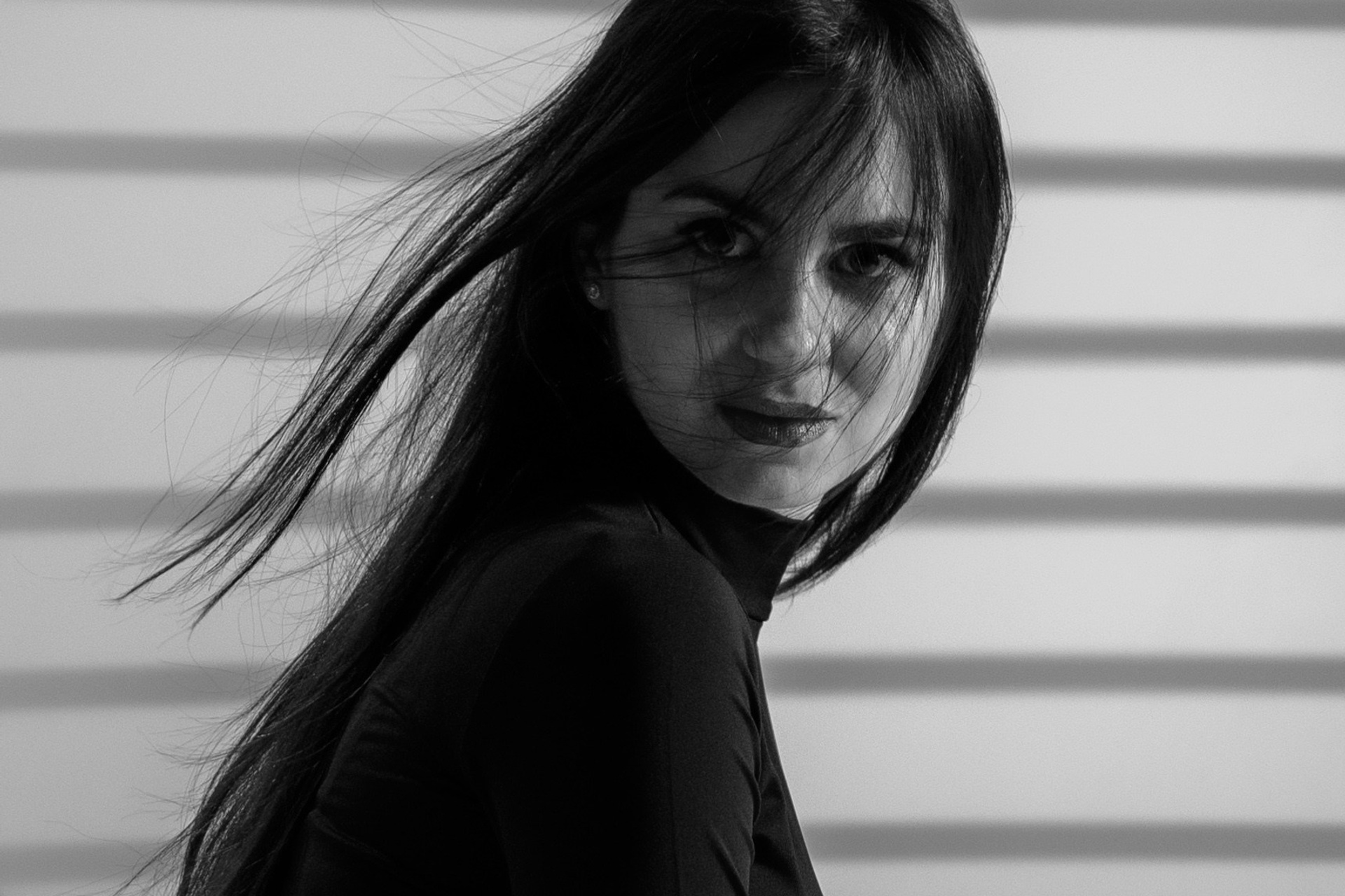 Настя (студийная на циклораме). Профессиональный интерьерный и репортажный фотограф Минск и РБ. Максим Орлов