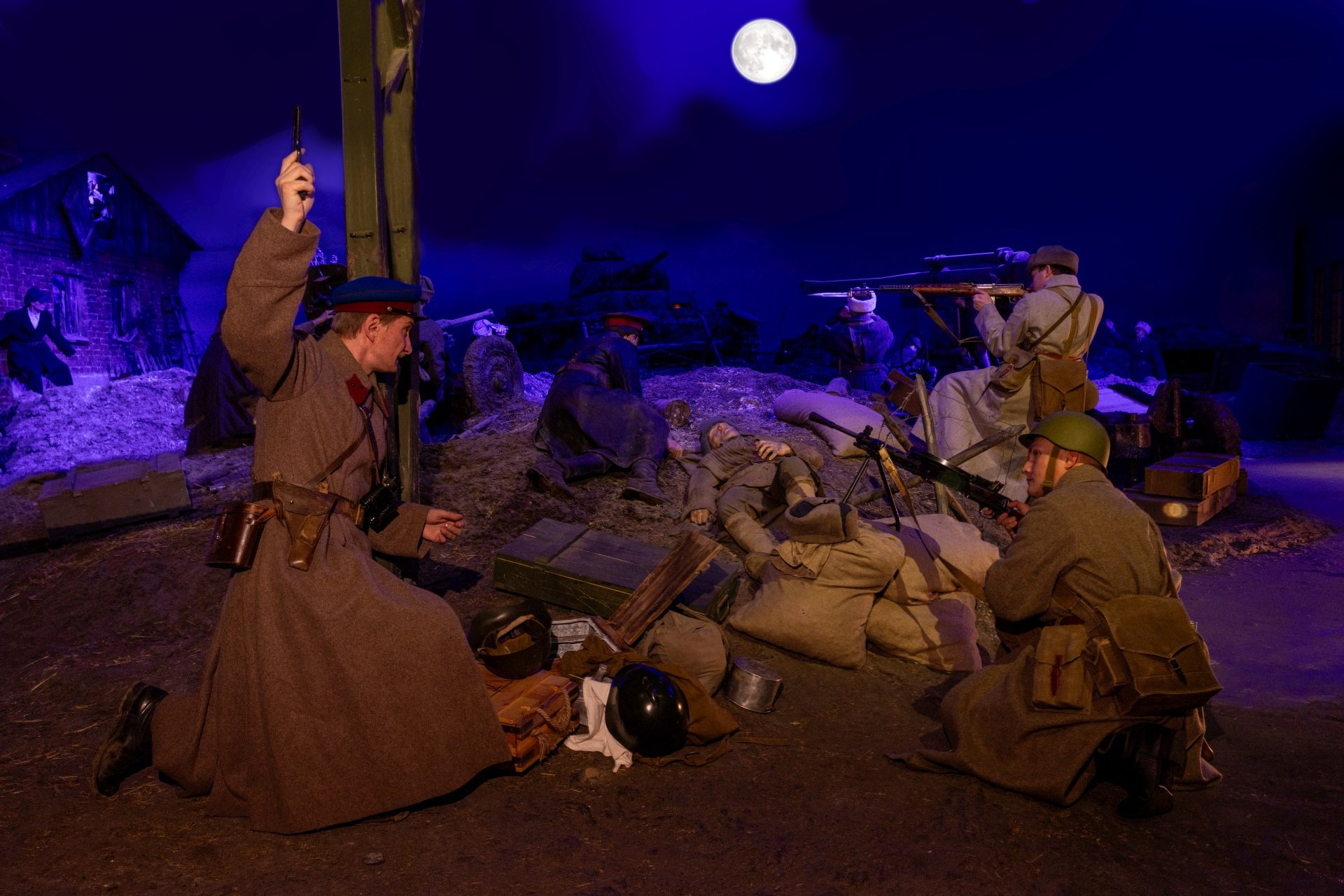 Реконструкторы Москвы, Калуги, Тулы в Музее Обороны Тулы.