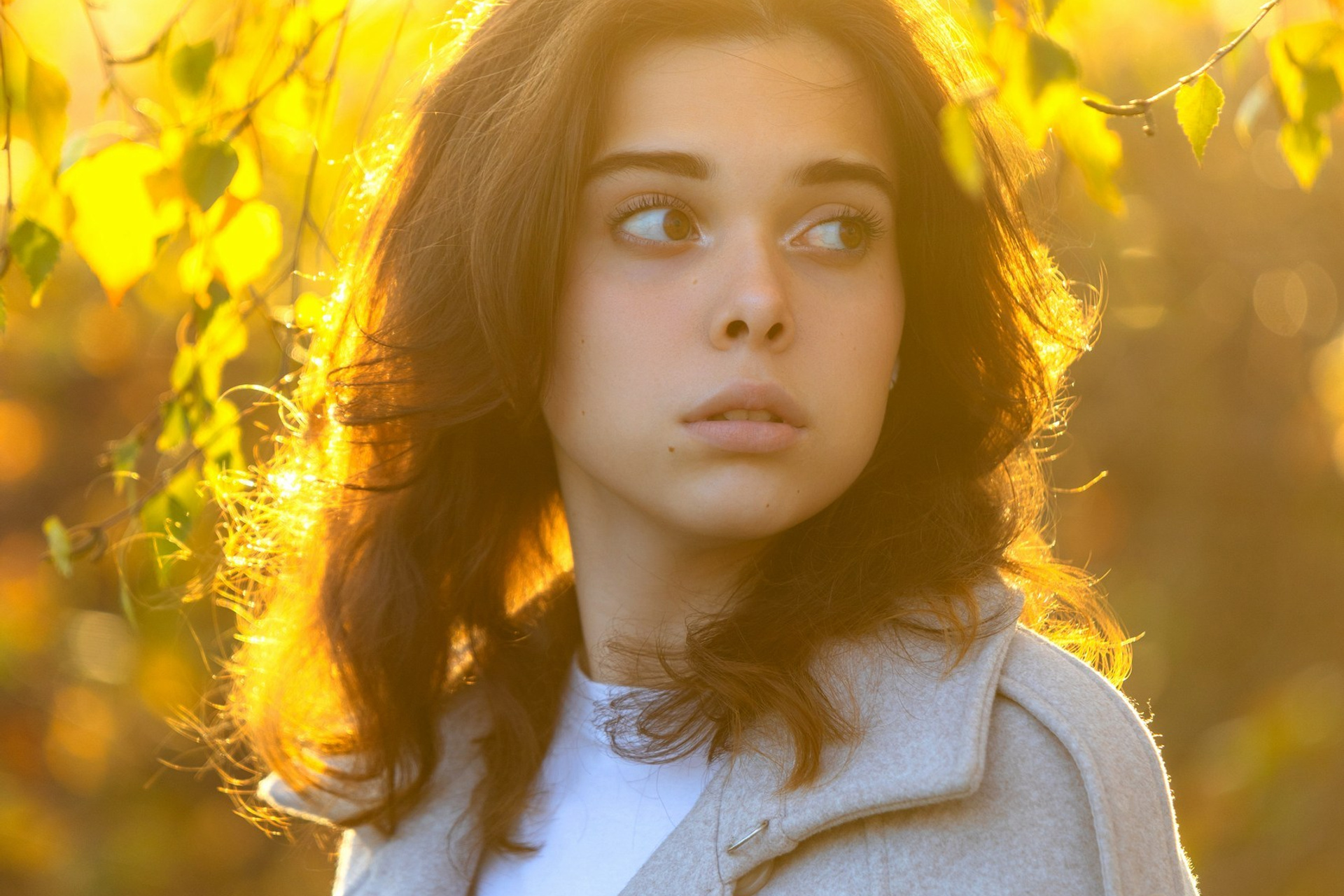 Осенняя прогулка Марии