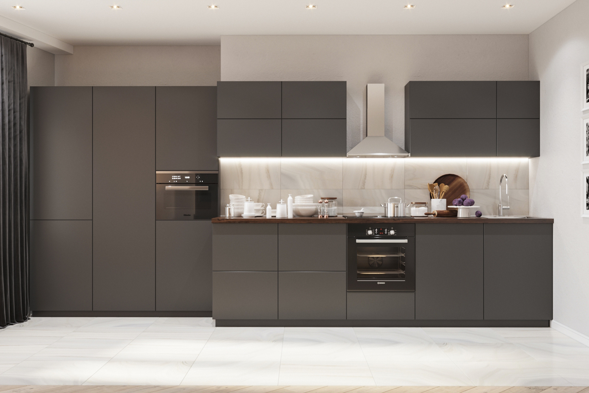 Трехкомнатная квартира для семьи из 3 человек