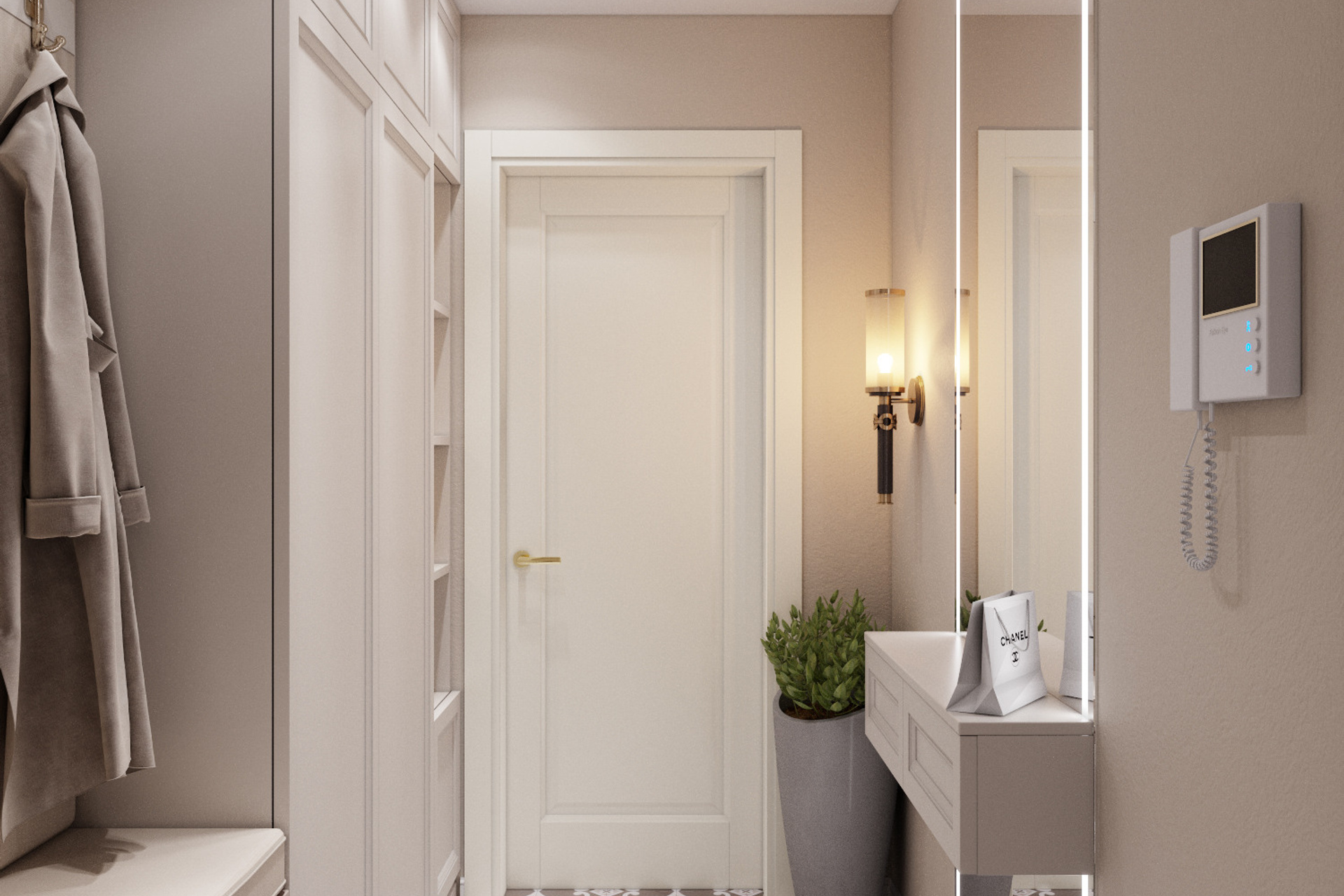 Нежная квартира для двух чудных девушек