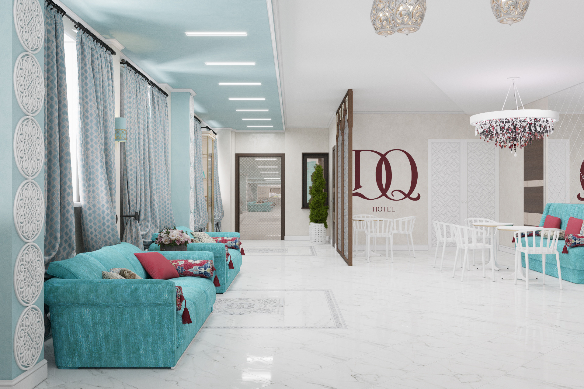 Гостиница г. Казань в традиционном стиле