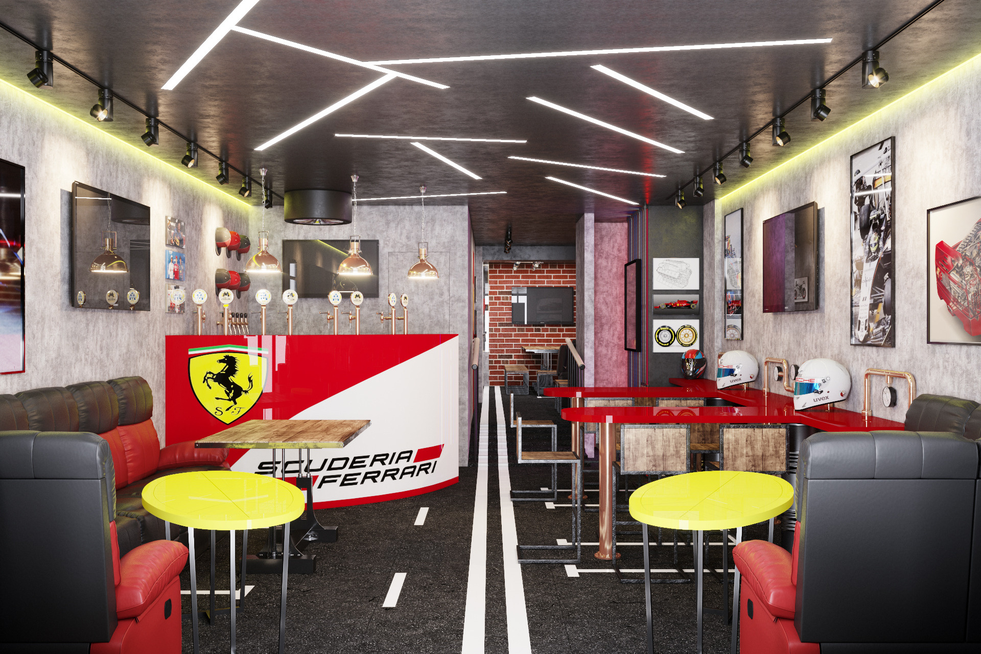 Креативный бар «Формула 1» г. Санкт-Петербург