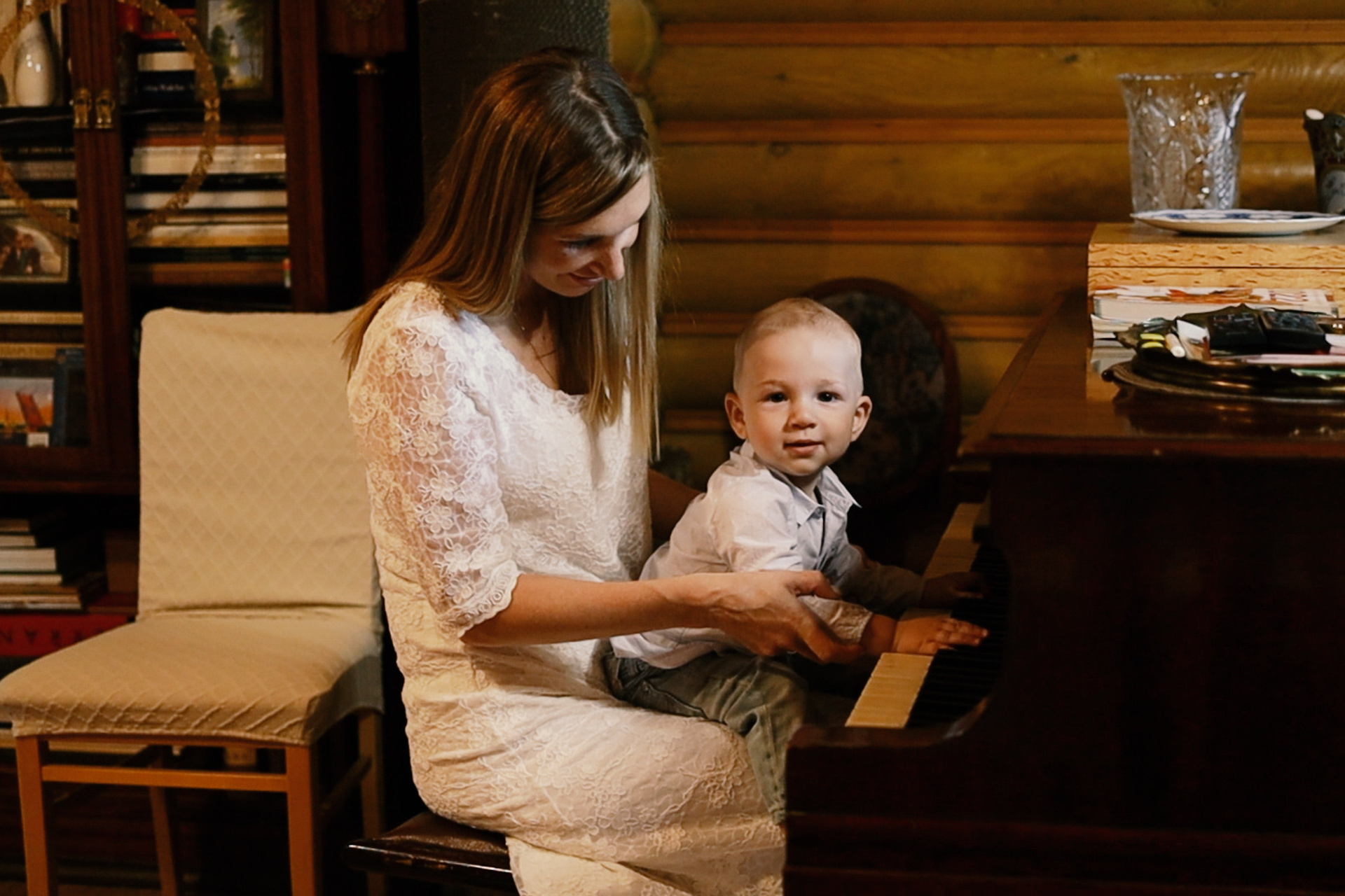 Лето на даче.