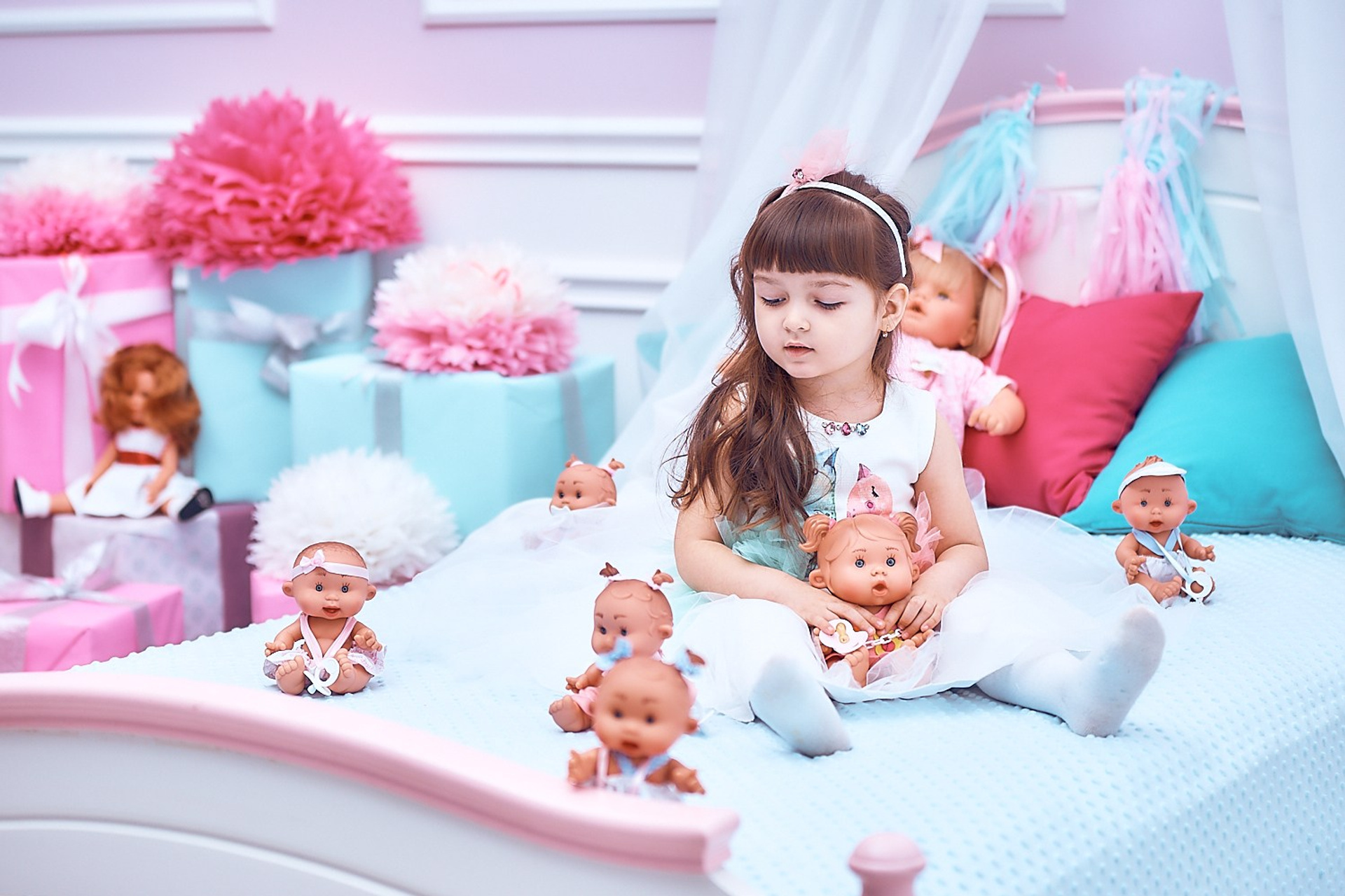 Съемка для детского журнала мод